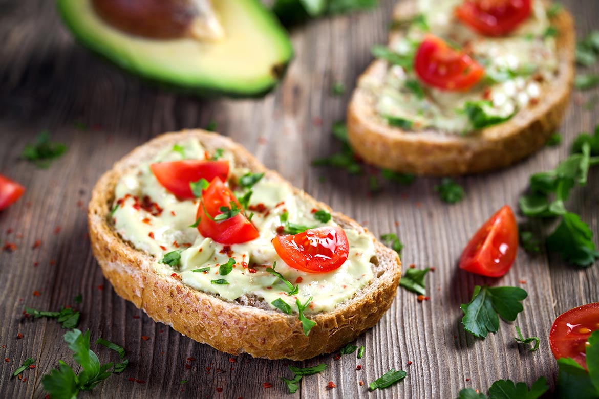 Whole Grain Bread Avocado Toast Recipe