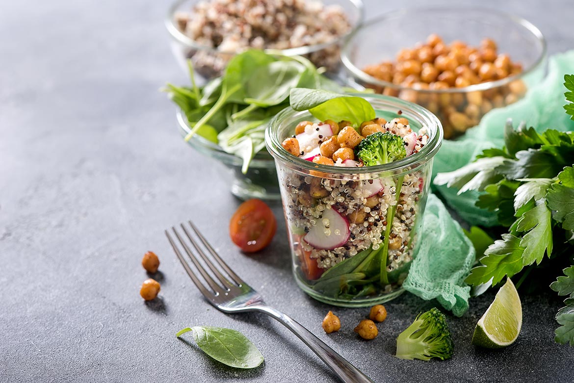 Quinoa Salad with Chickpeas Recipe