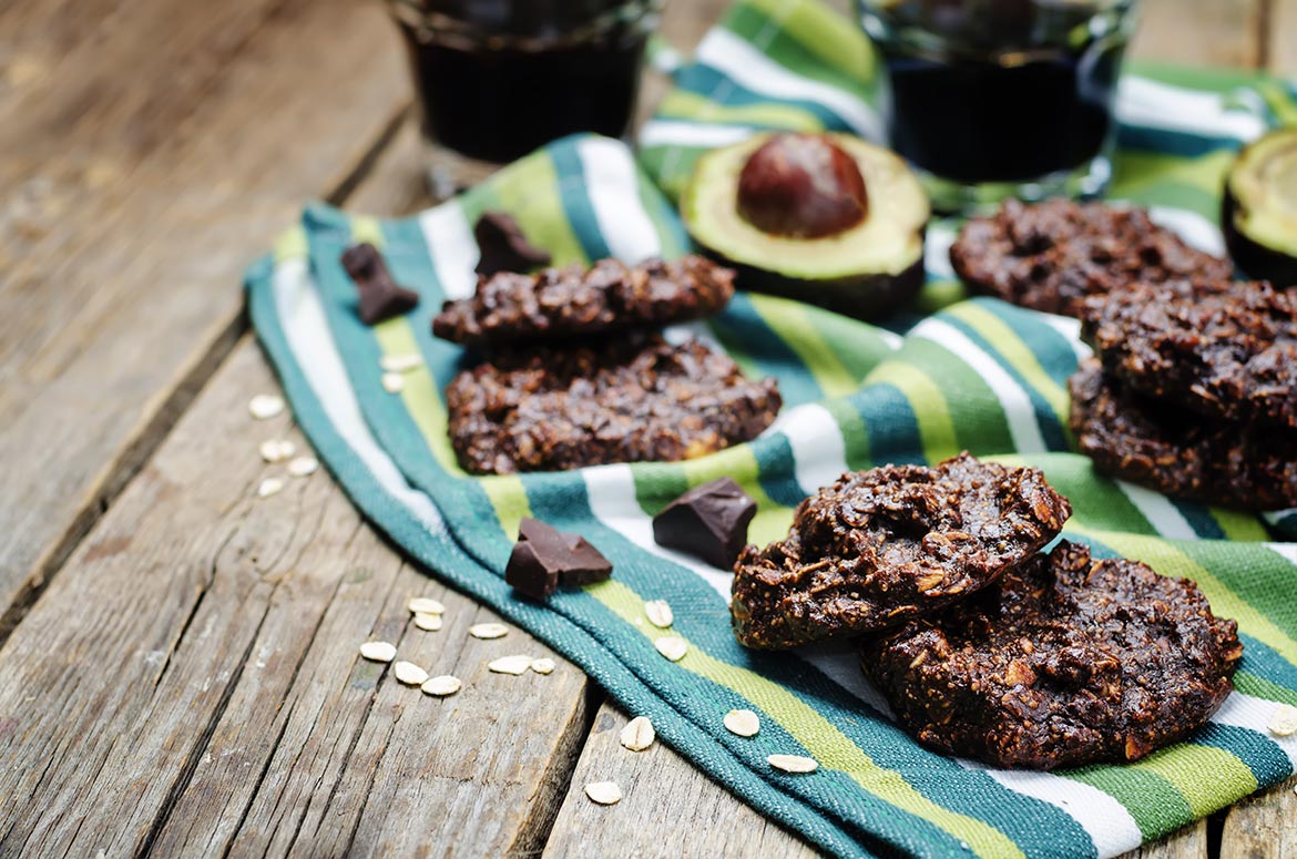 Vegan Avocado Chocolate Cookies Recipe