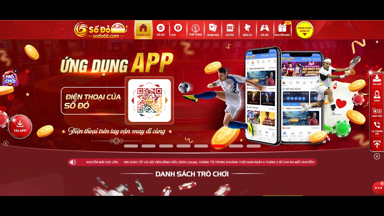 Bật mí ứng dụng chơi game được yêu thích - app Sodo66