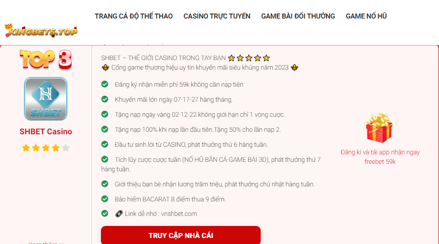 Kingbets.top: Cập nhật tin tức và xu hướng mới nhất casino trực tuyến