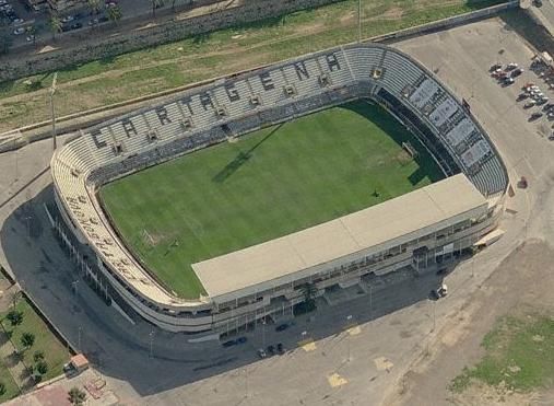 Estadio Cartagonova en Cartagena, Murcia. | Estadio de futbol, Estadios, Coliseo