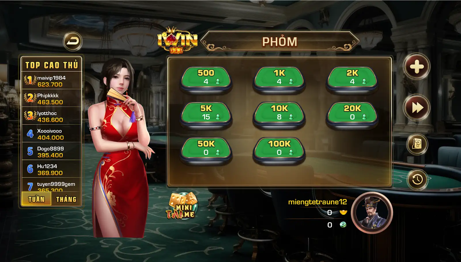 Các điểu cần nắm vững trong quá trình chơi game bài phỏm Iwin