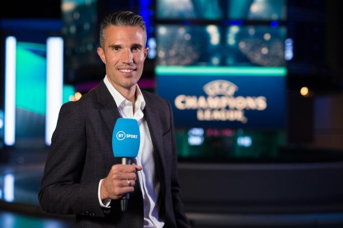 Robin van Persie chia sẻ trên BT Sport