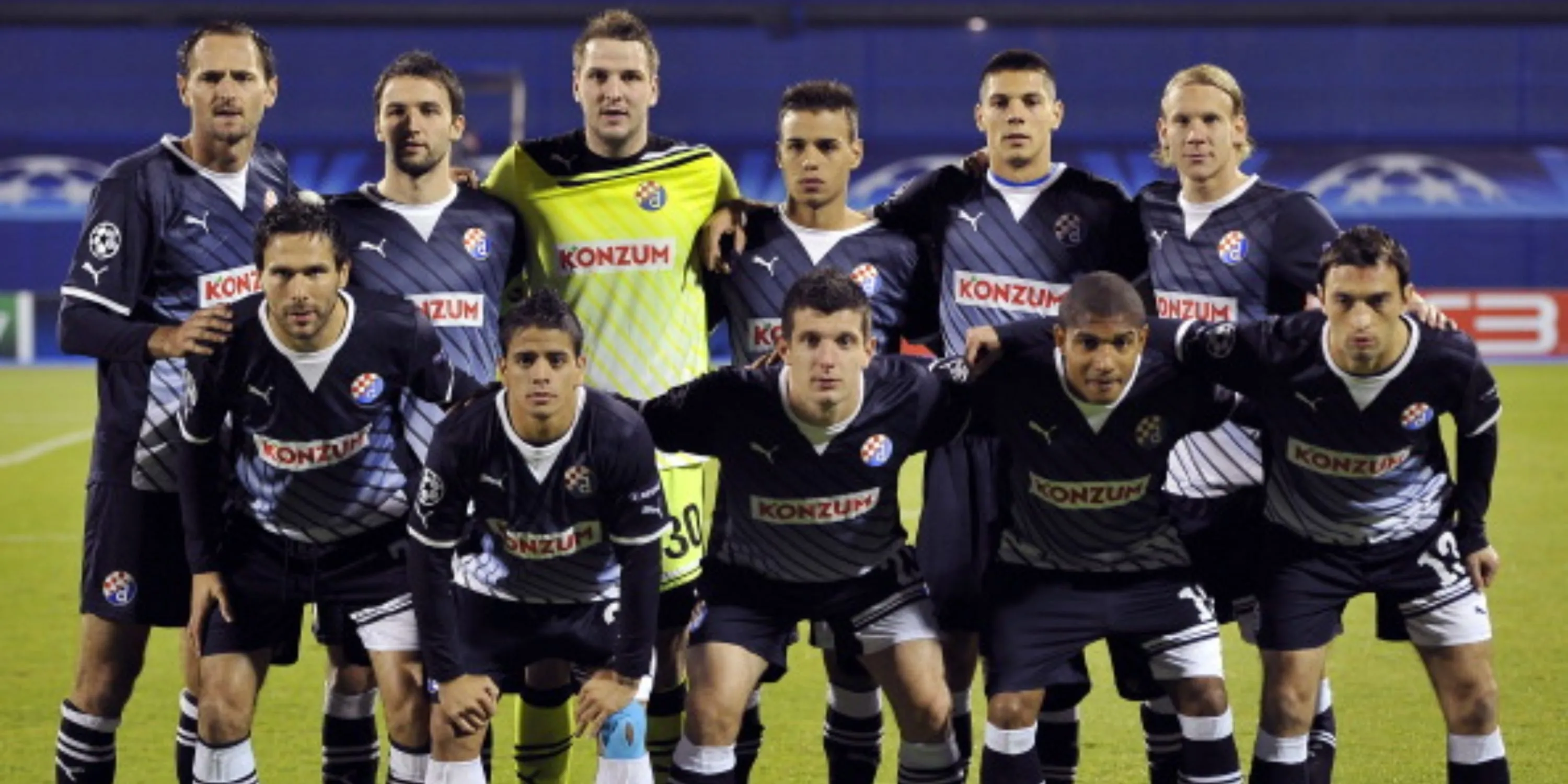 Ảnh chụp đội hình CLB Dinamo Zagreb của Croatia