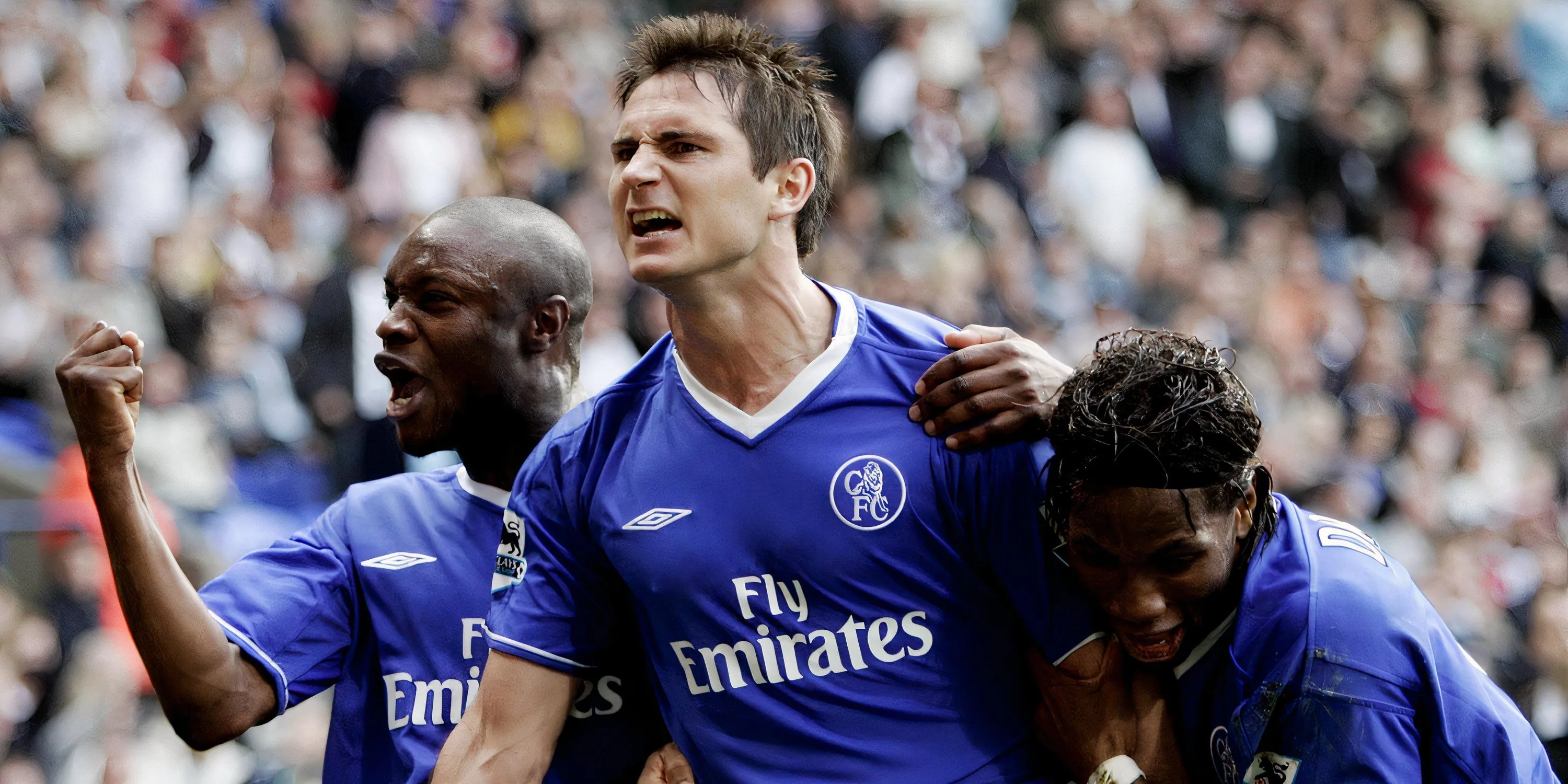 Các huyền thoại Chelsea Drogba, Lampard và Gallas - gợi nhớ mẫu tiền vệ tấn công The Blues đang tìm kiếm