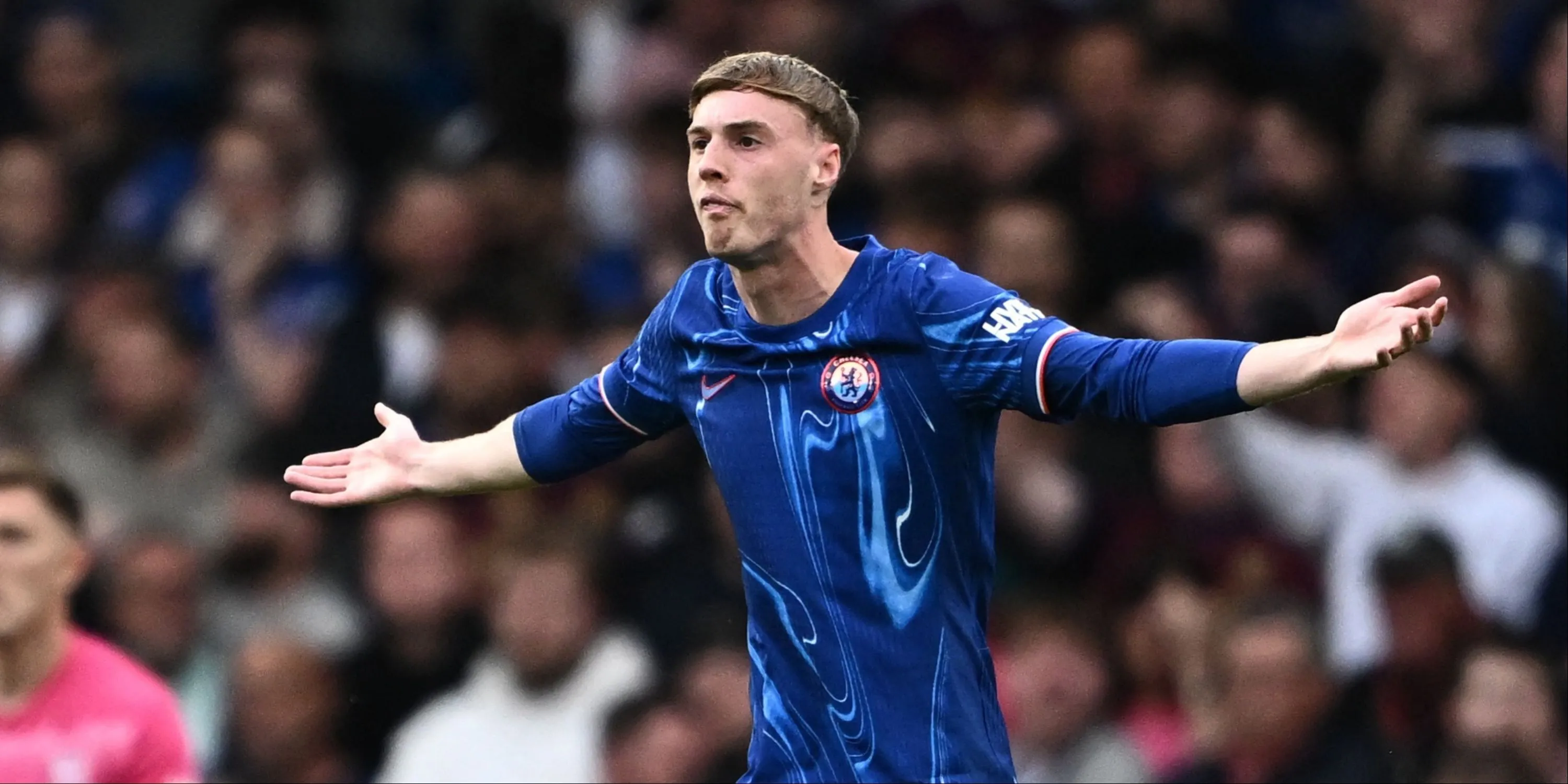 Cole Palmer của Chelsea trông thất vọng