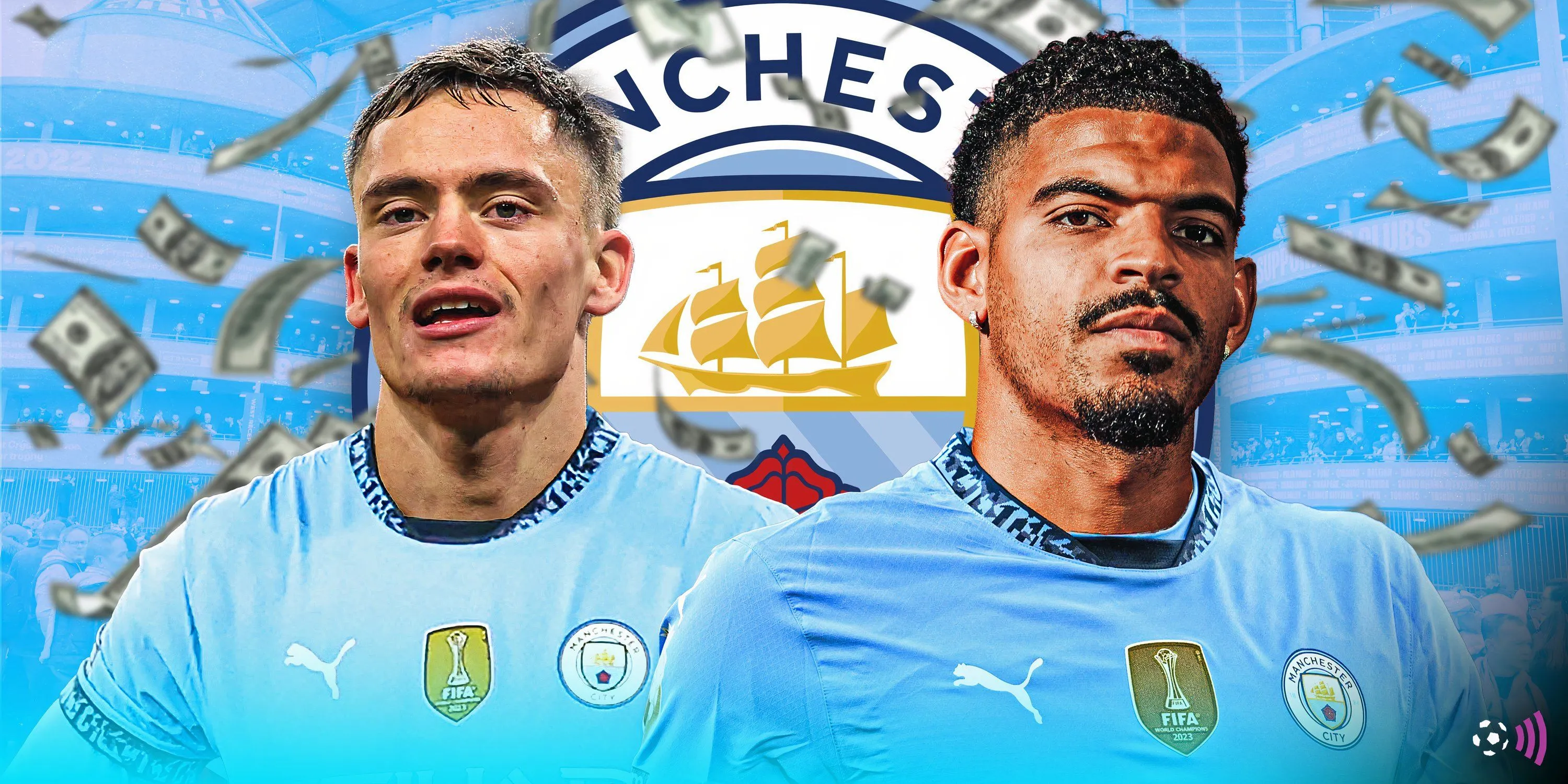 Florian Wirtz và Morgan Gibbs-White - mục tiêu tiềm năng của Man City