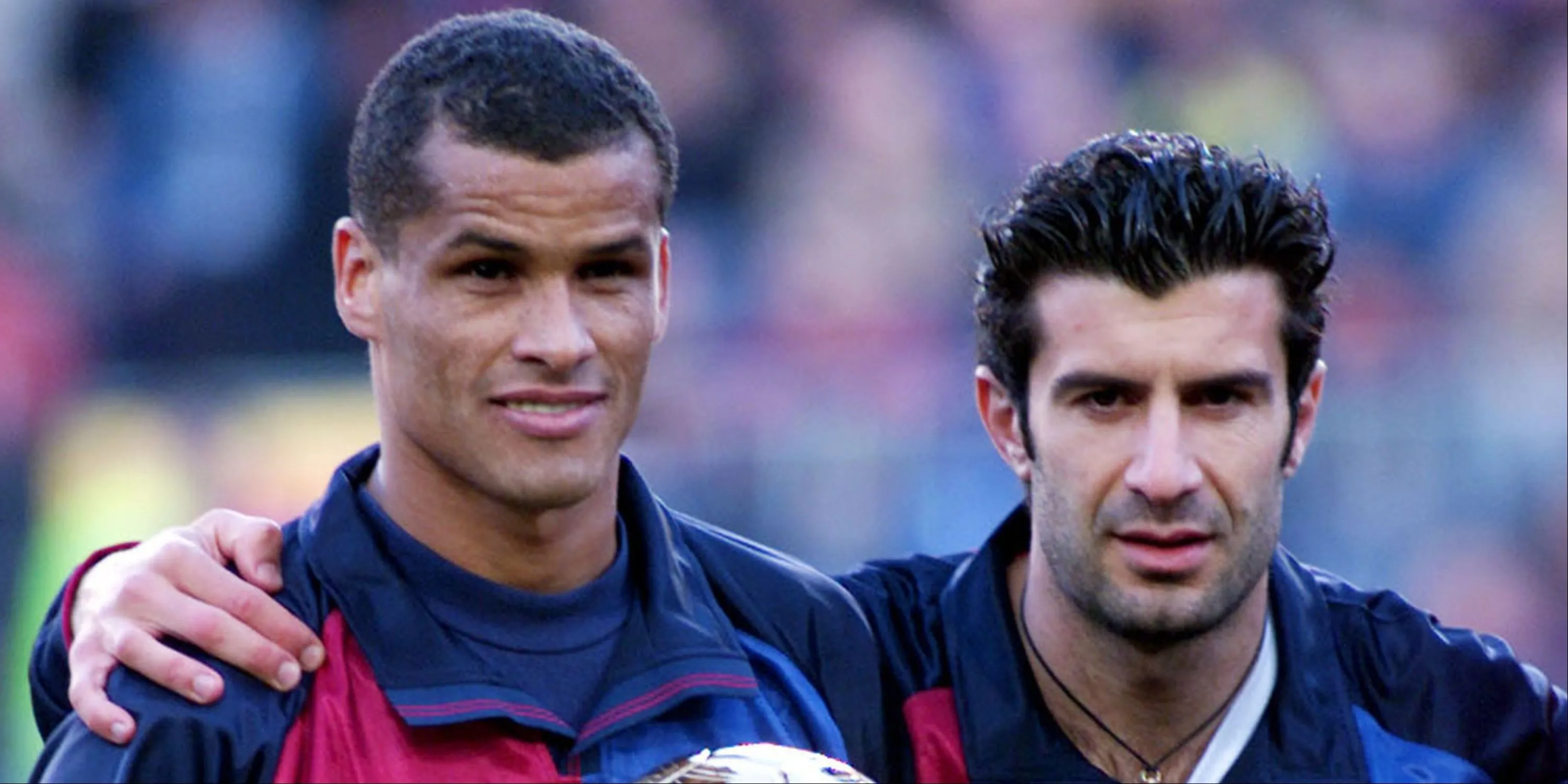 Rivaldo và Luis Figo - những ngôi sao vắng mặt khiến Barcelona yêu cầu hoãn trận bán kết Cúp Nhà Vua 2000