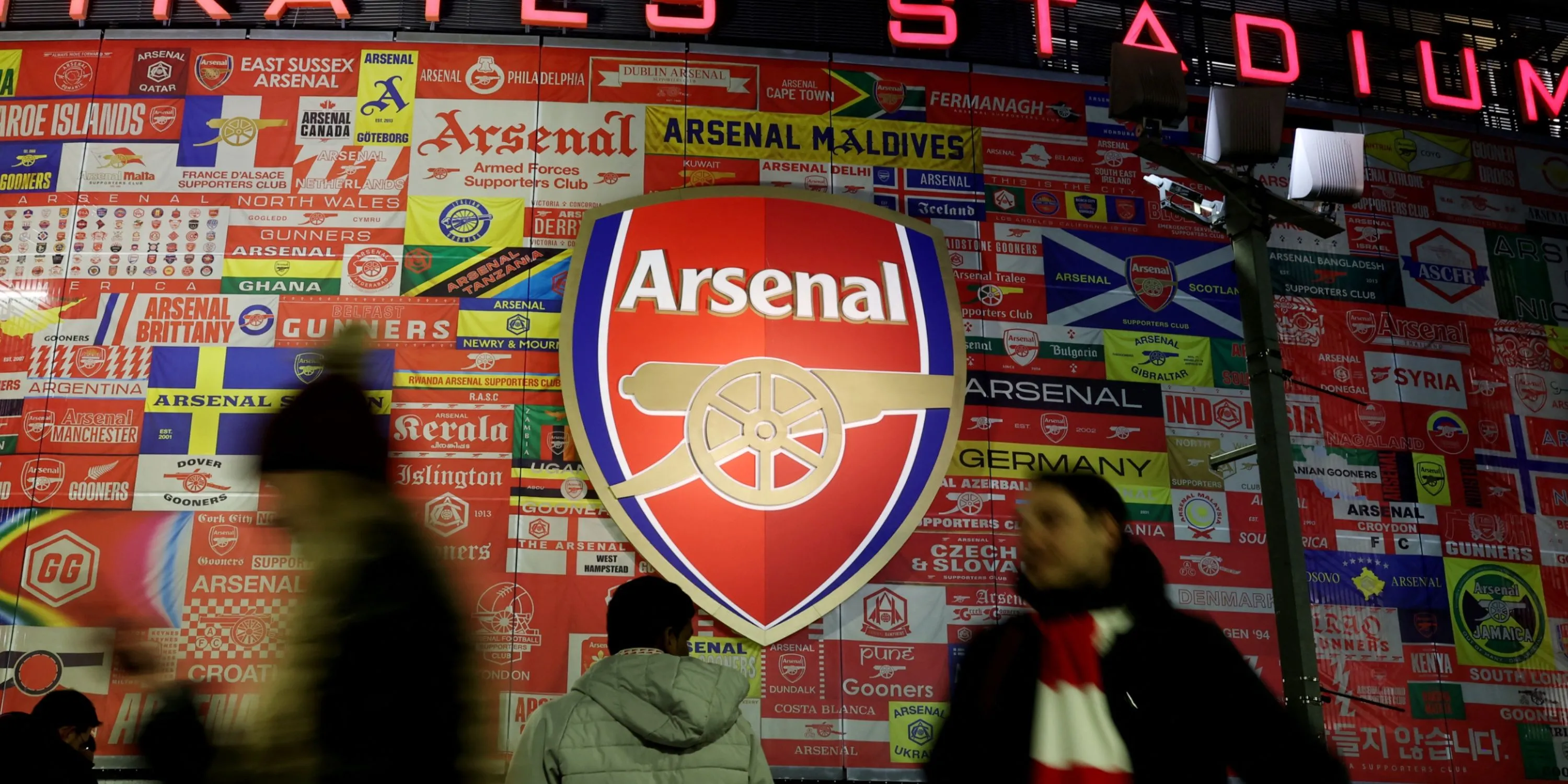 Sân vận động Emirates của Arsenal nơi diễn ra các trận đấu đỉnh cao Ngoại hạng Anh