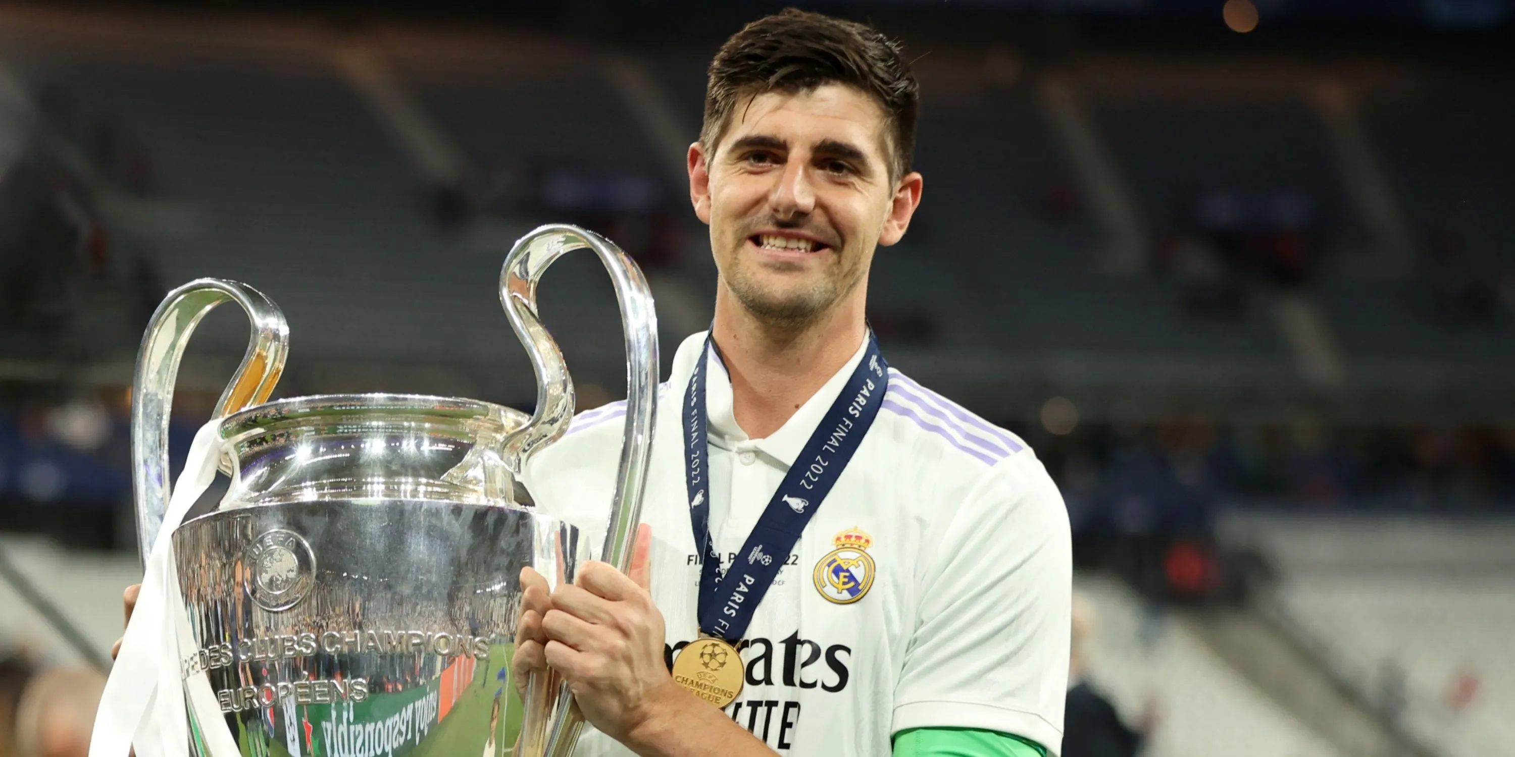 Thủ môn Thibaut Courtois của Real Madrid trong một trận đấu