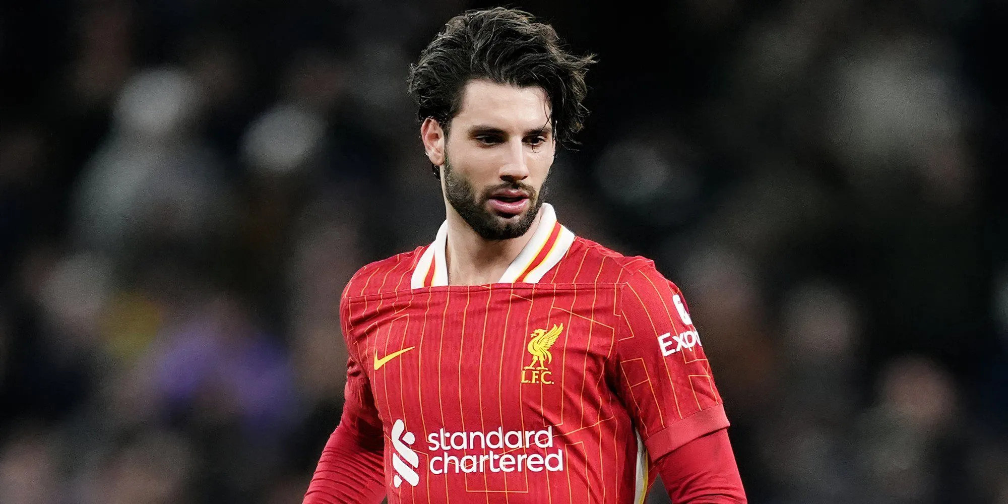 Tiền vệ Dominik Szoboszlai của Liverpool trong một trận đấu tại Premier League