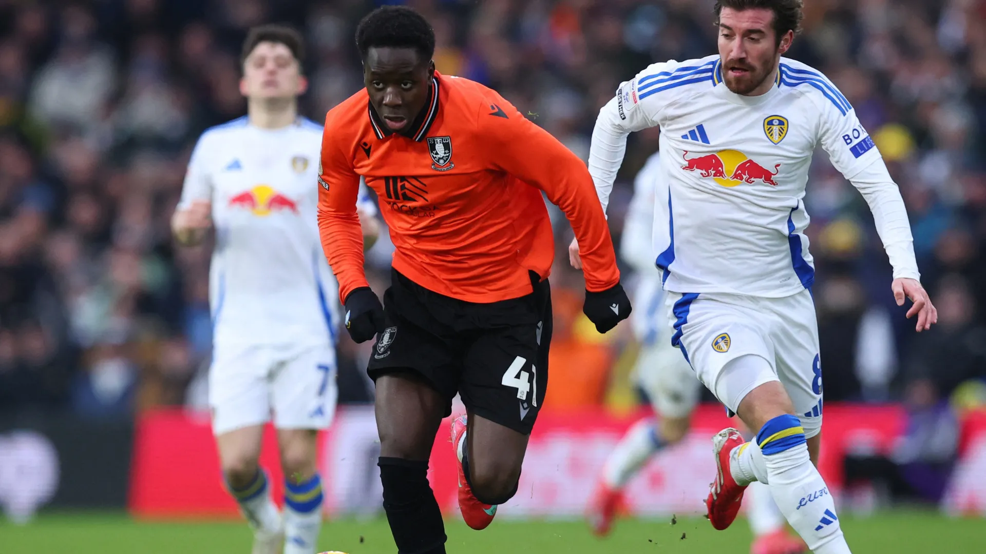 Cầu thủ Djeidi Gassama thi đấu cho Sheffield Wednesday