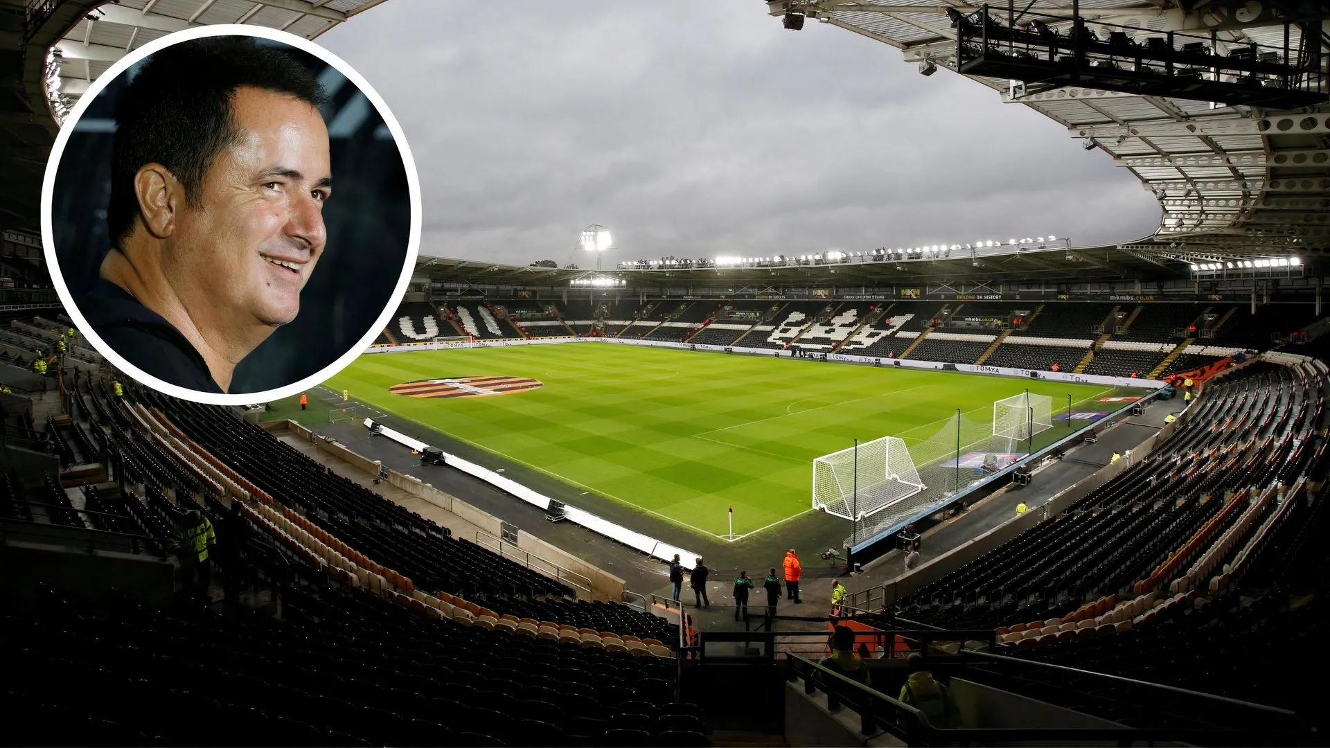 Chủ tịch Acun Ilicali và sân vận động MKM của Hull City