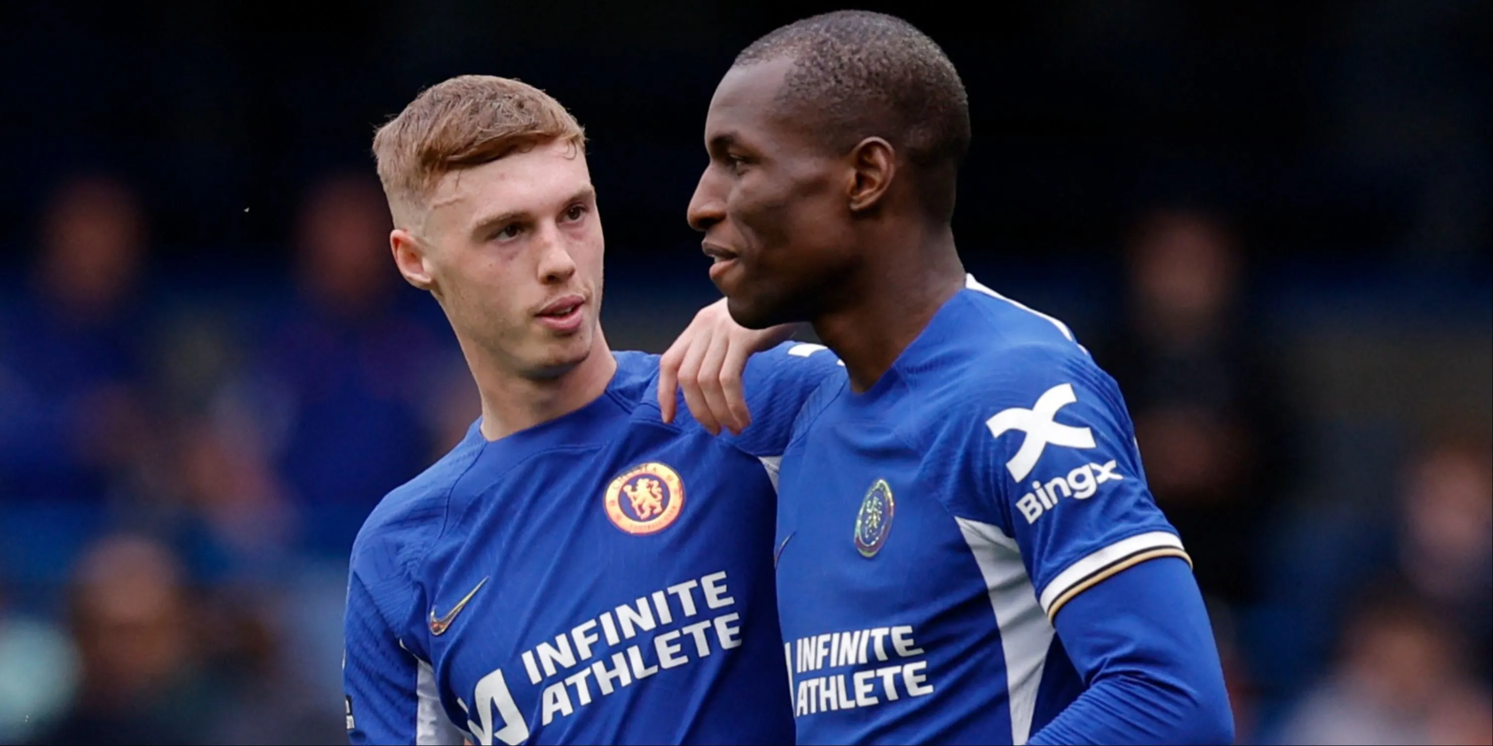 Cole Palmer và Nicolas Jackson - niềm hy vọng trên hàng công Chelsea trận gặp Liverpool