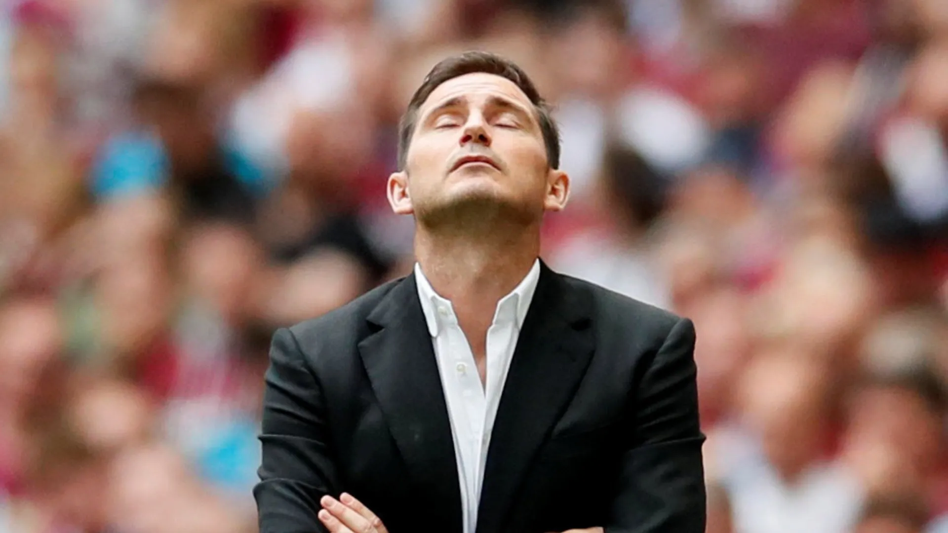 Frank Lampard trên sân tập