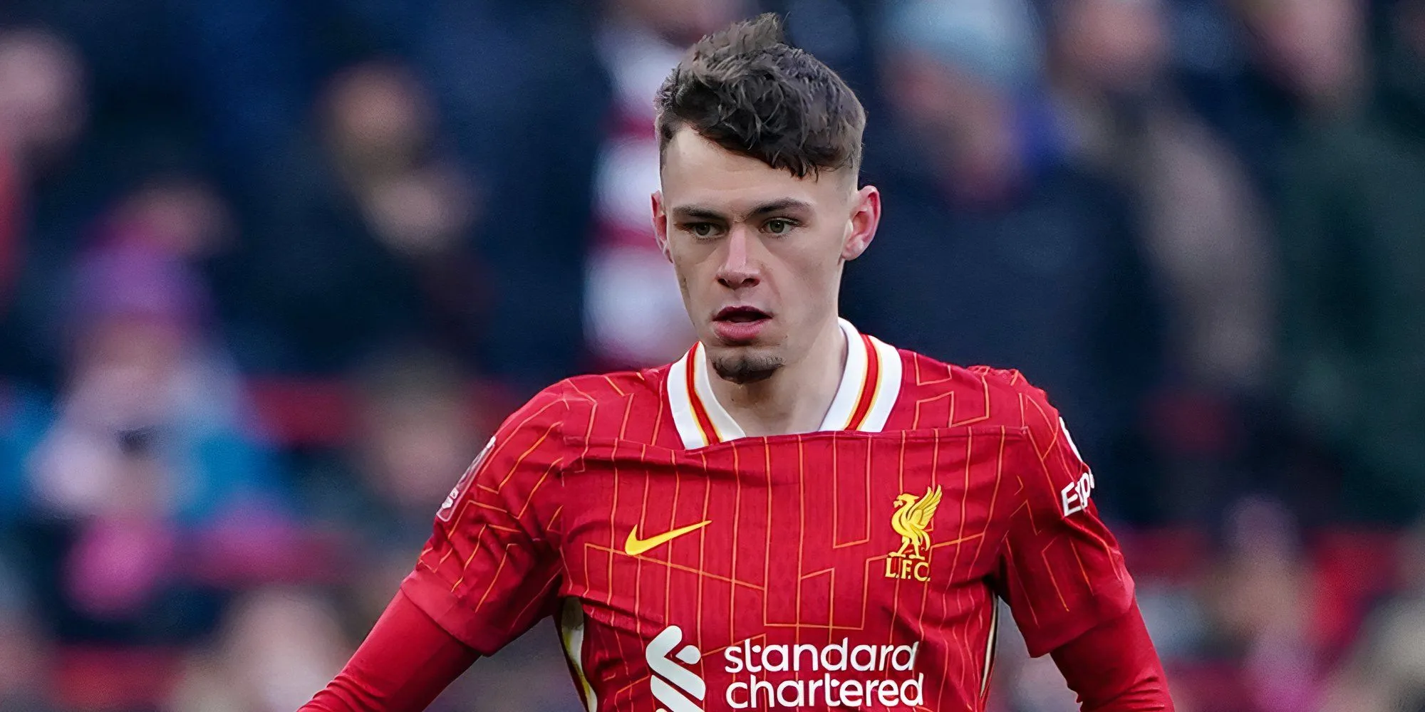 Hậu vệ phải Conor Bradley của Liverpool sẵn sàng trở lại sau chấn thương