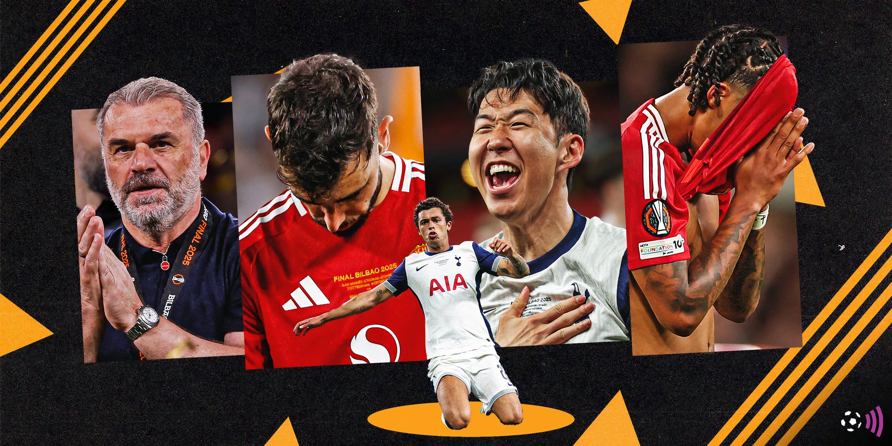 Hình ảnh liên quan đến trận chung kết Europa League và màn trình diễn của Man Utd