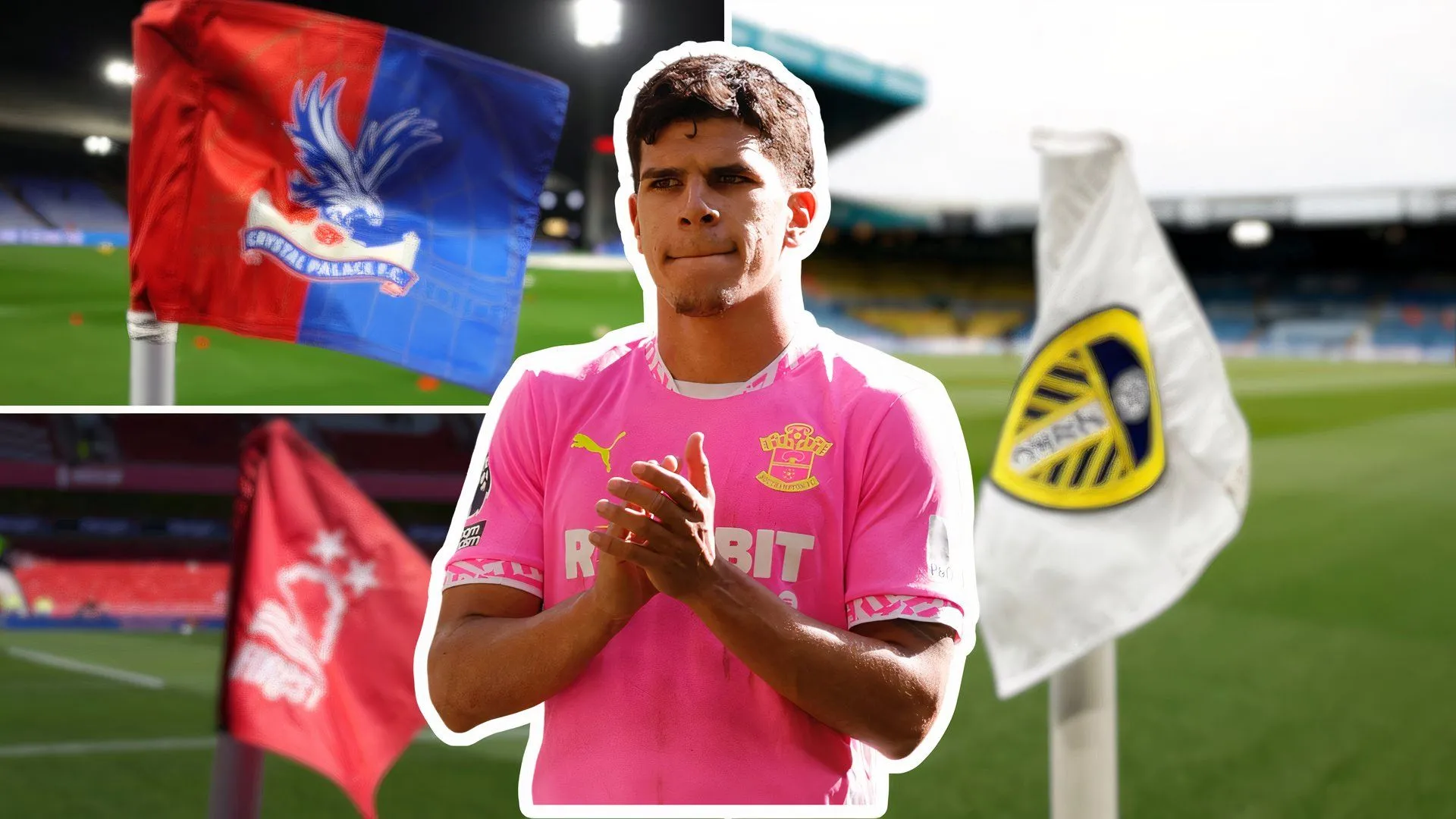 Hình ảnh Mateus Fernandes thi đấu trong màu áo câu lạc bộ Southampton