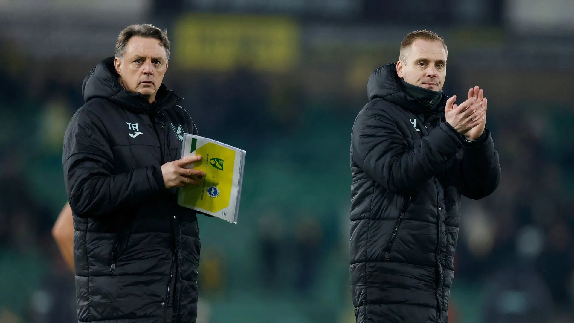 HLV Johannes Hoff Thorup trong thời gian dẫn dắt Norwich City