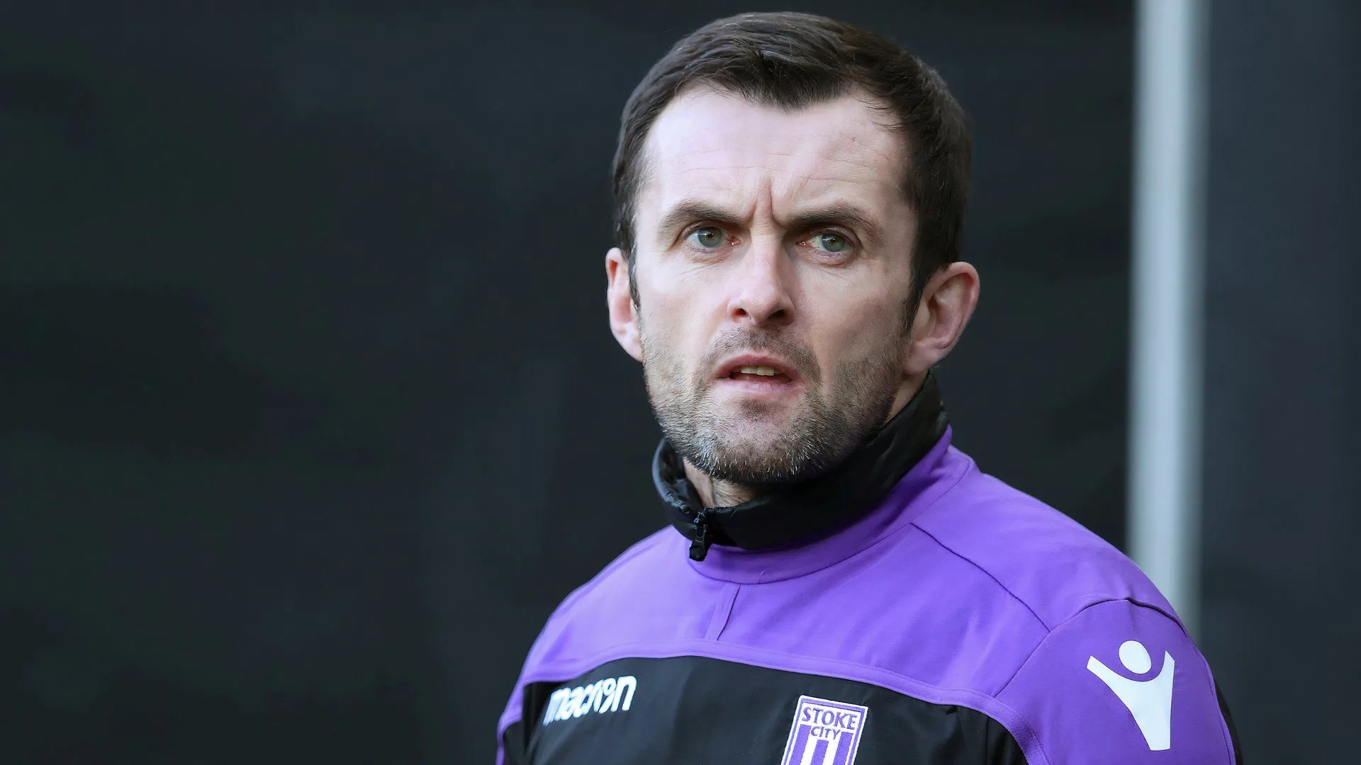 Nathan Jones trong giai đoạn dẫn dắt Stoke City