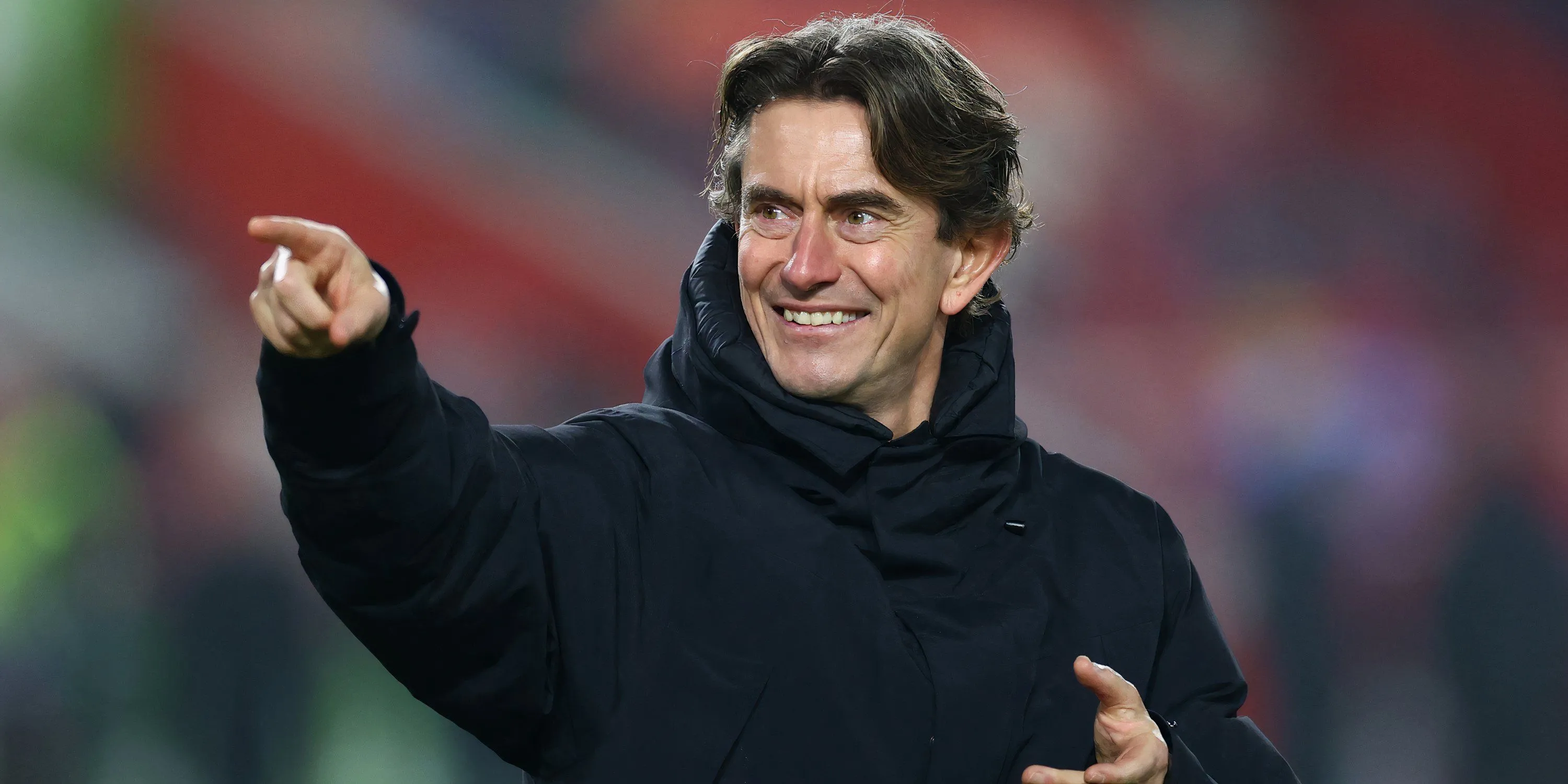 Huấn luyện viên Thomas Frank của Brentford.