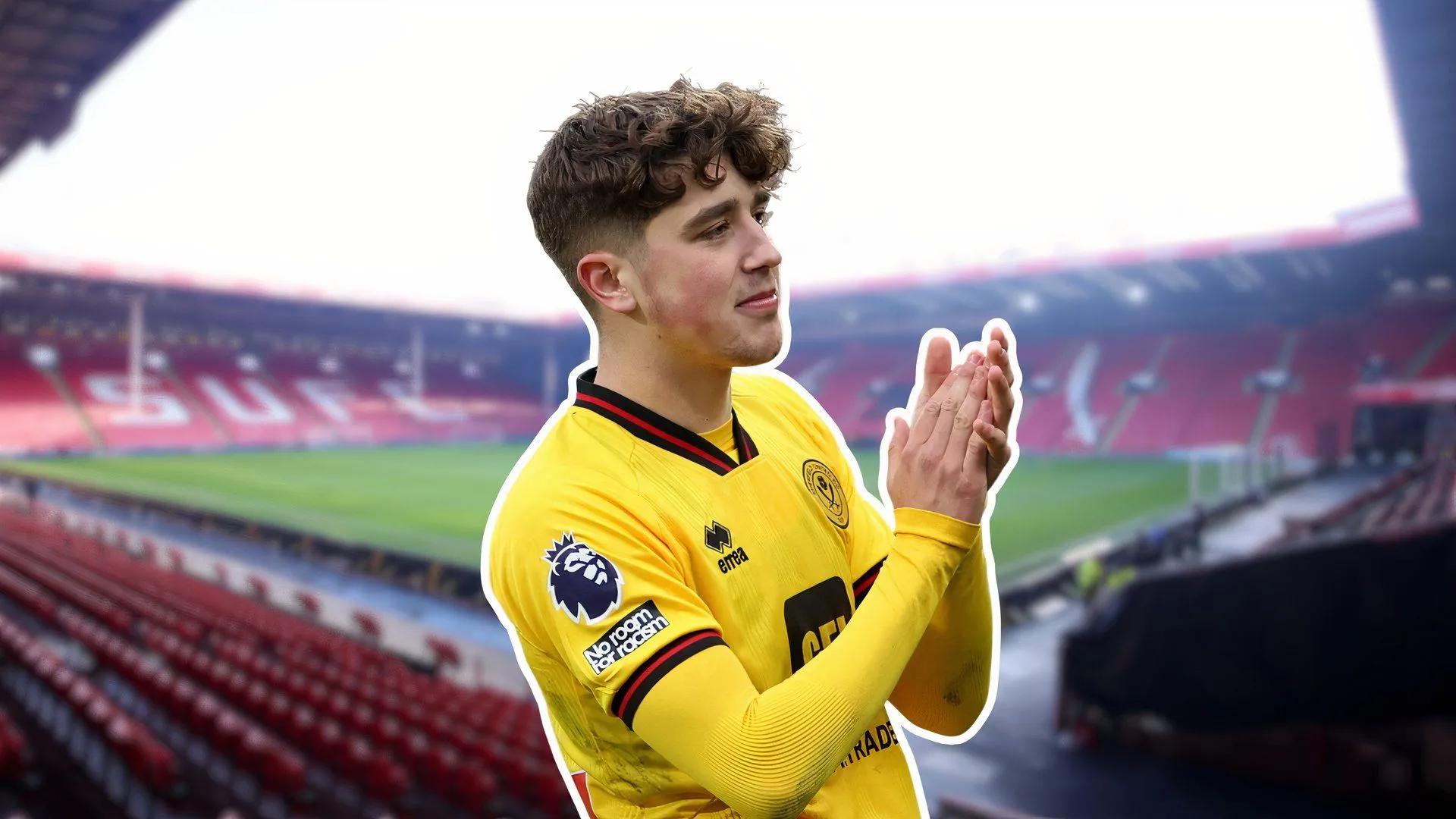 Ollie Arblaster của Sheffield United trong màu áo CLB
