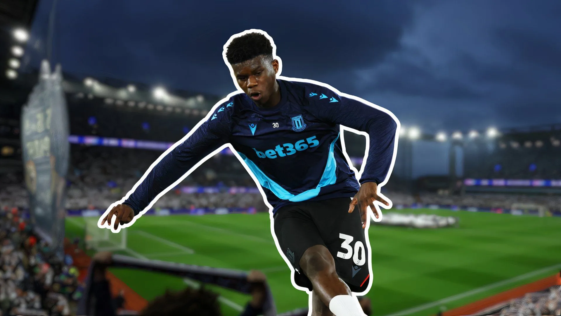 Tài năng trẻ Sol Sidibe của Stoke City được nhiều CLB quan tâm