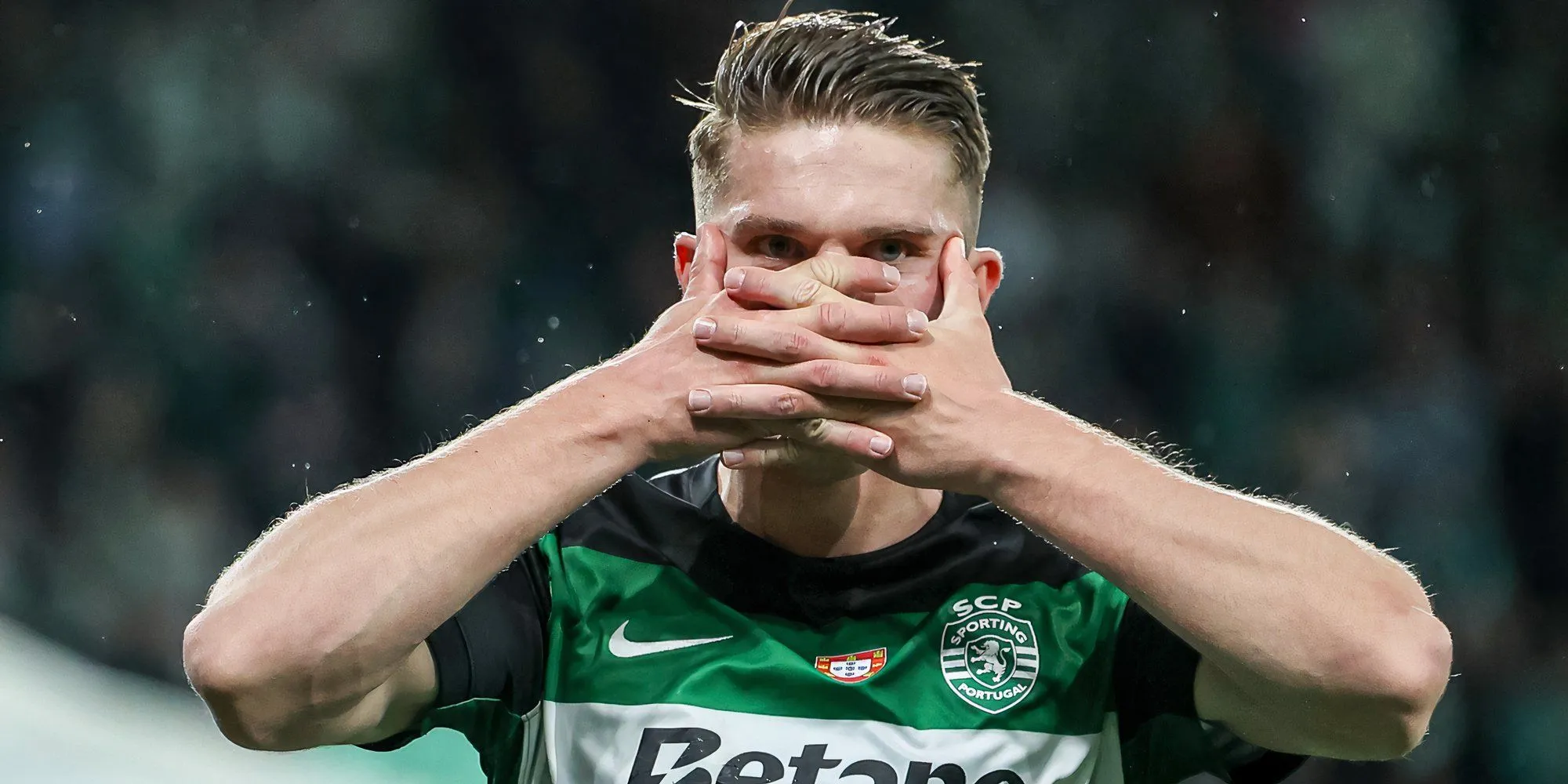 Tiền đạo Viktor Gyokeres trong trận đấu của Sporting CP