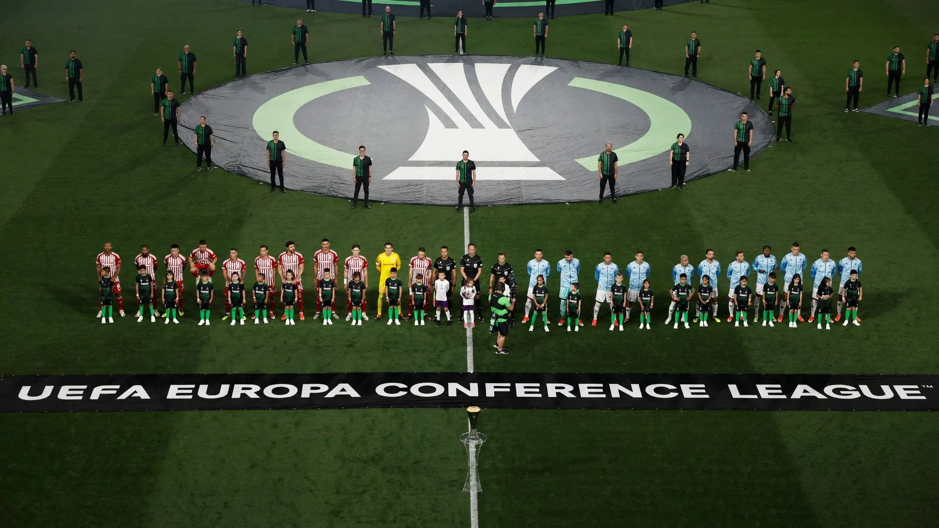 Biểu tượng giải đấu UEFA Europa Conference League, sân chơi châu Âu Filip Valencic đã tham dự cùng HJK Helsinki