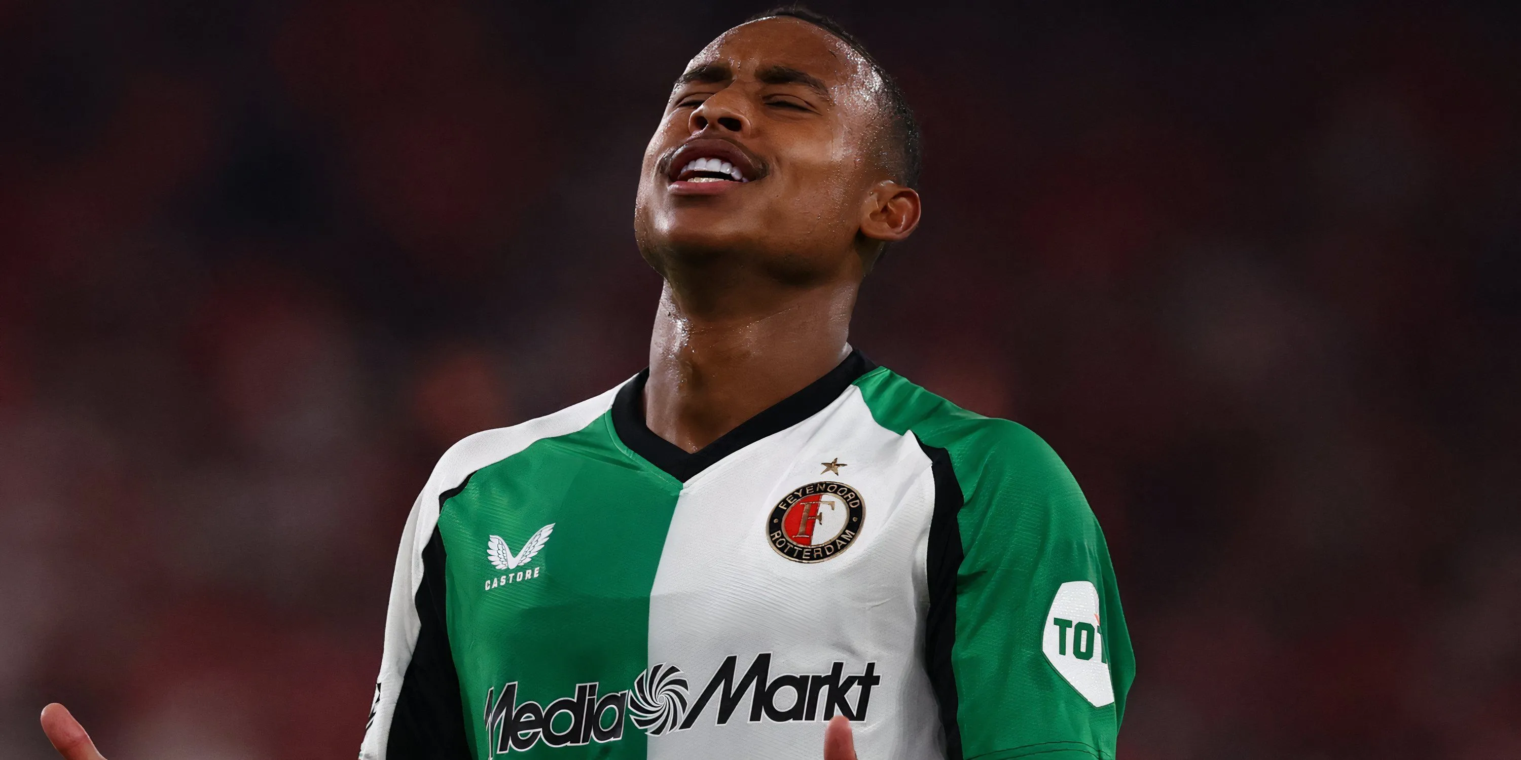 Cầu thủ chạy cánh Igor Paixao trong màu áo Feyenoord tại giải vô địch quốc gia Hà Lan Eredivisie