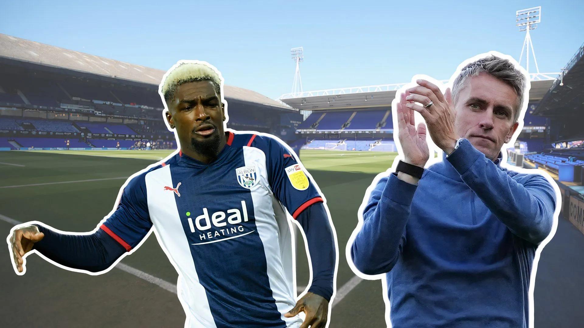 Cédric Kipré và HLV Kieran McKenna của Ipswich Town