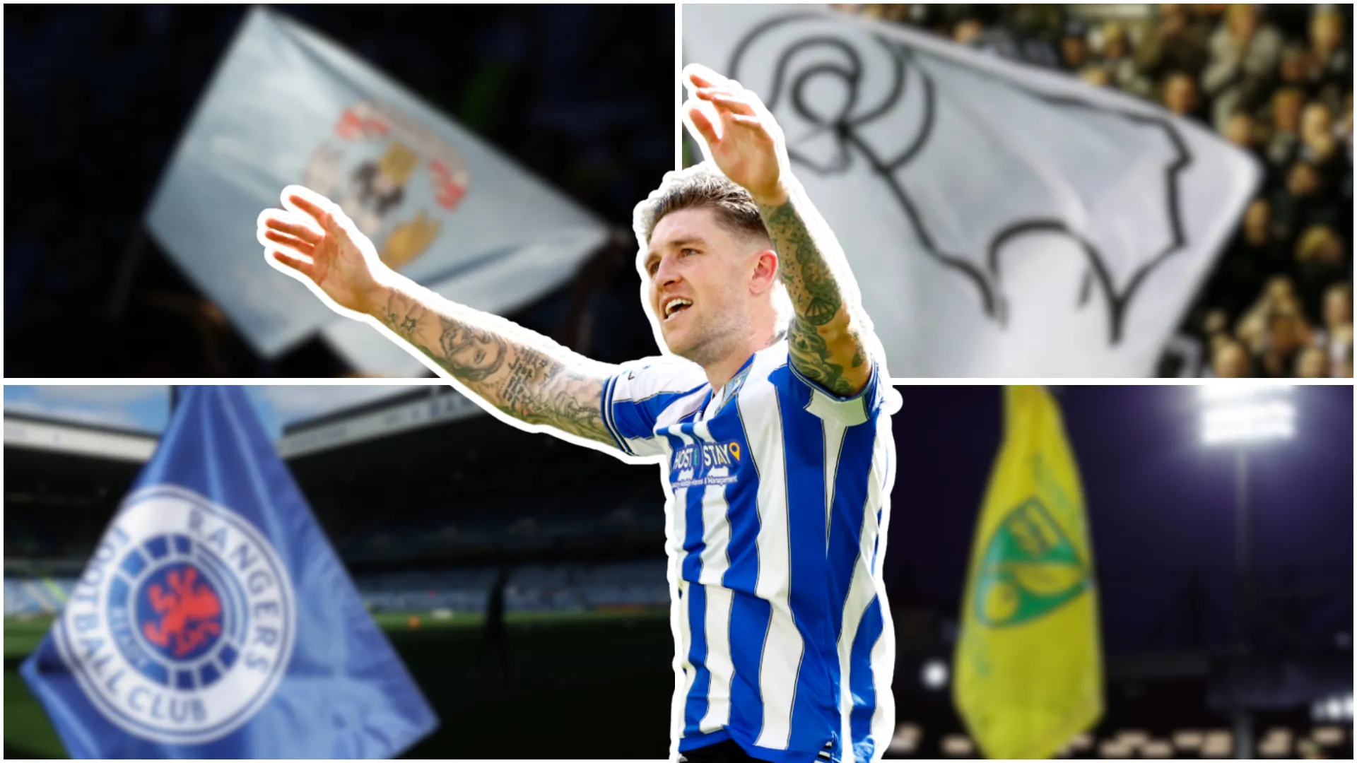 Josh Windass, cầu thủ đang thu hút sự quan tâm chuyển nhượng sau khi rời Sheffield Wednesday.