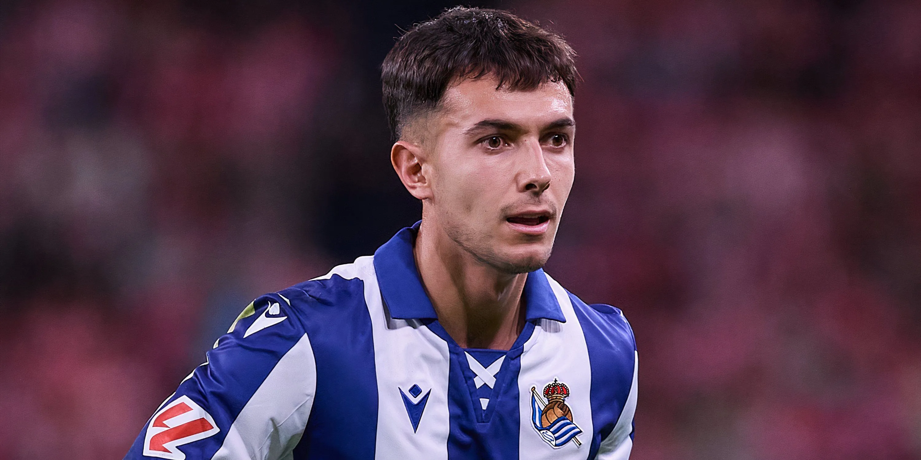Martin Zubimendi thi đấu cho Real Sociedad, câu lạc bộ anh trưởng thành trước khi gia nhập Arsenal