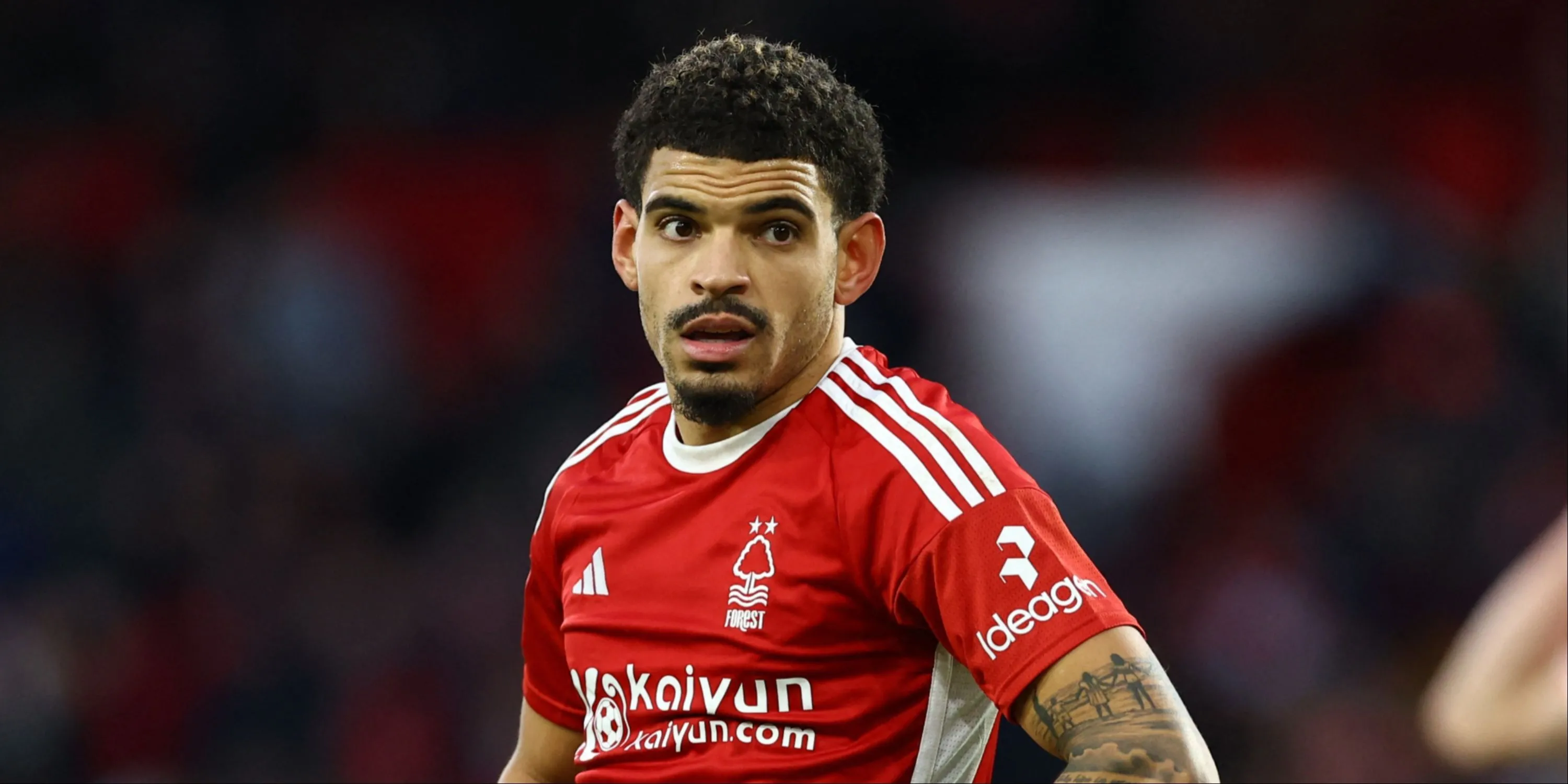 Nottingham Forest player Morgan Gibbs-White