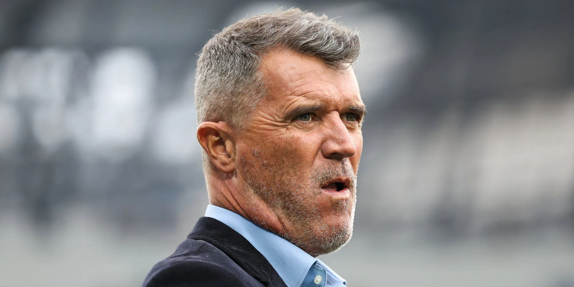 Roy Keane hiện tại trong vai trò bình luận viên bóng đá