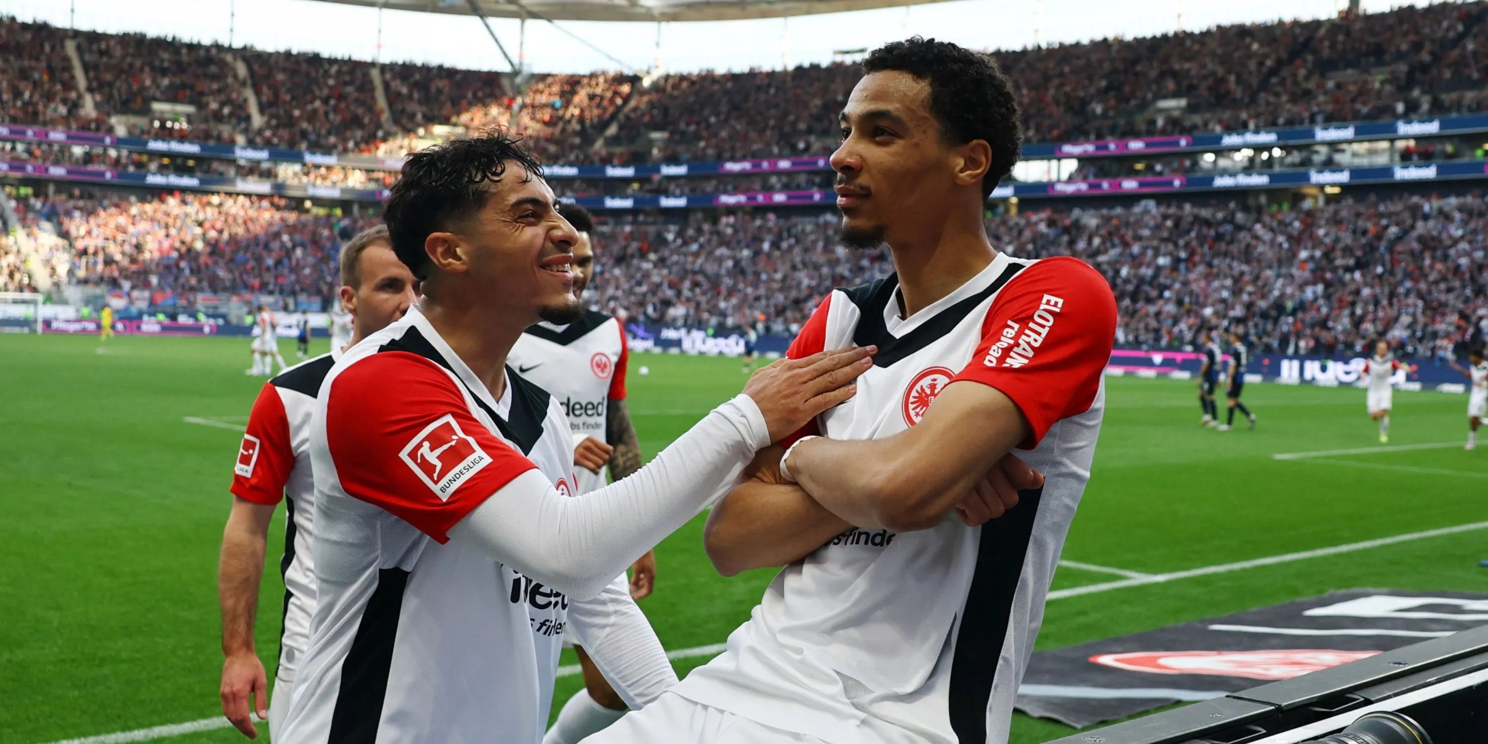 Tiền đạo Hugo Ekitiké thi đấu cho Eintracht Frankfurt tại Bundesliga