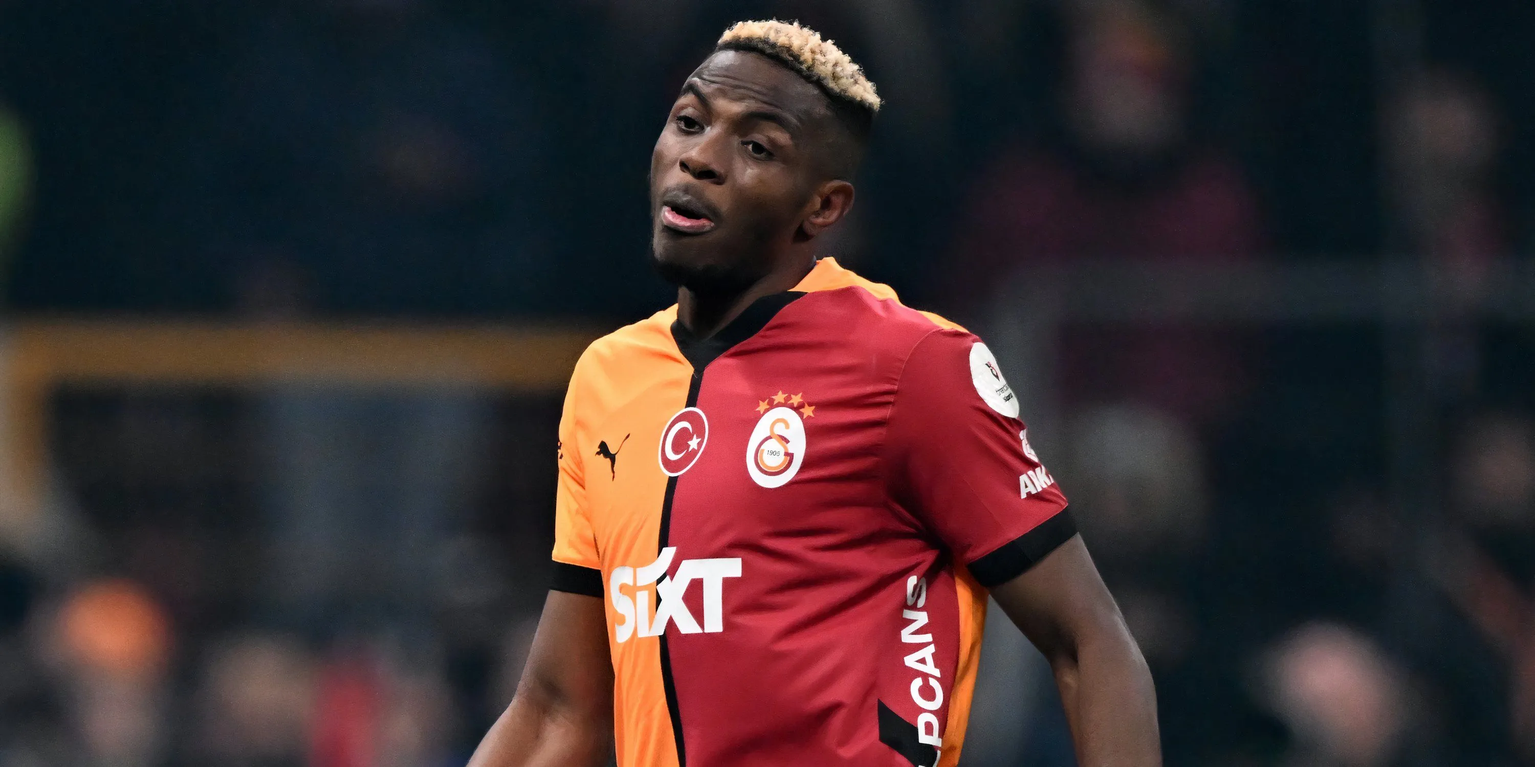 Tiền đạo Victor Osimhen, mục tiêu của Manchester United và Liverpool