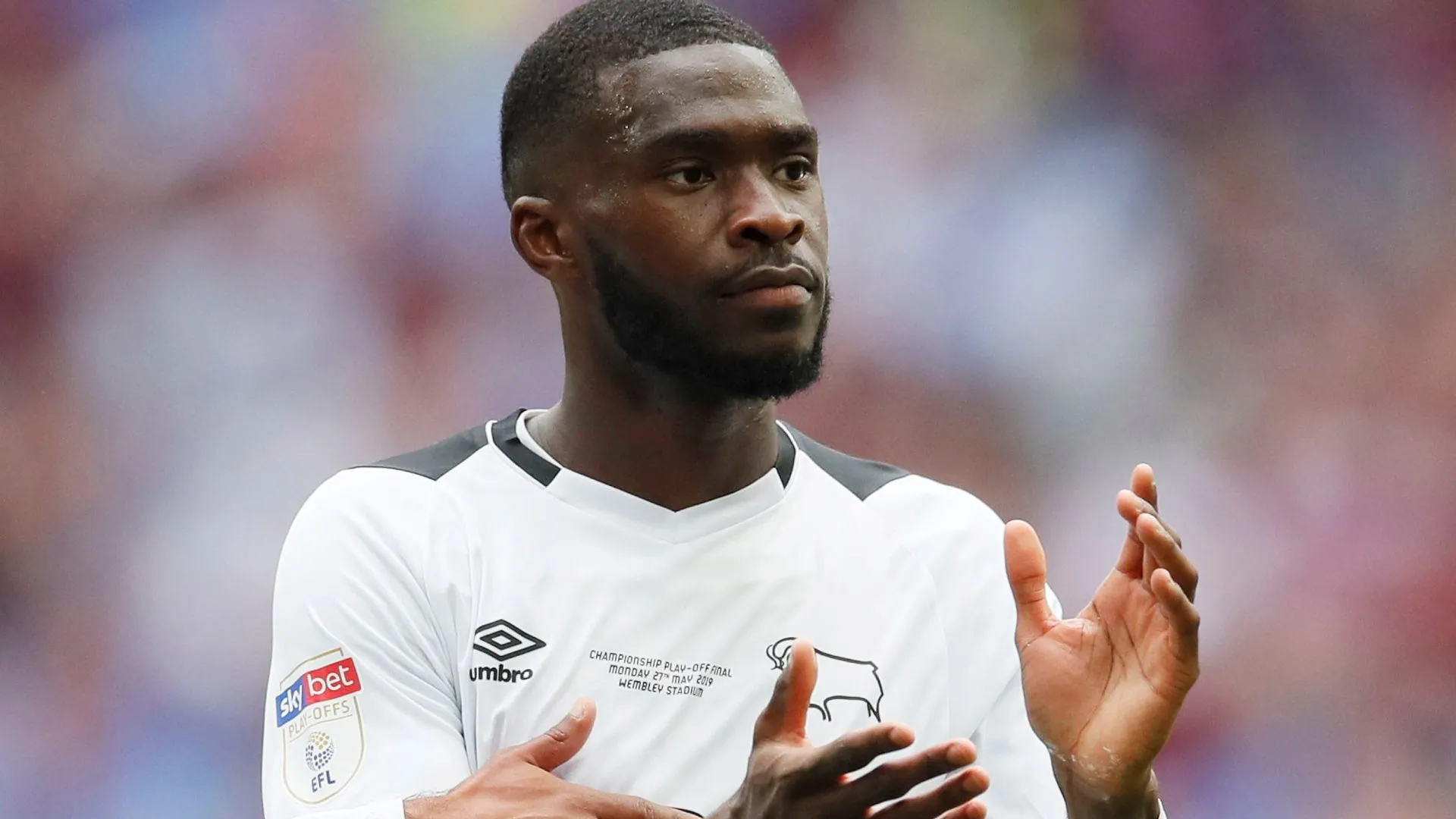 Fikayo Tomori trong màu áo Derby County, trụ cột hàng thủ dưới thời HLV Frank Lampard