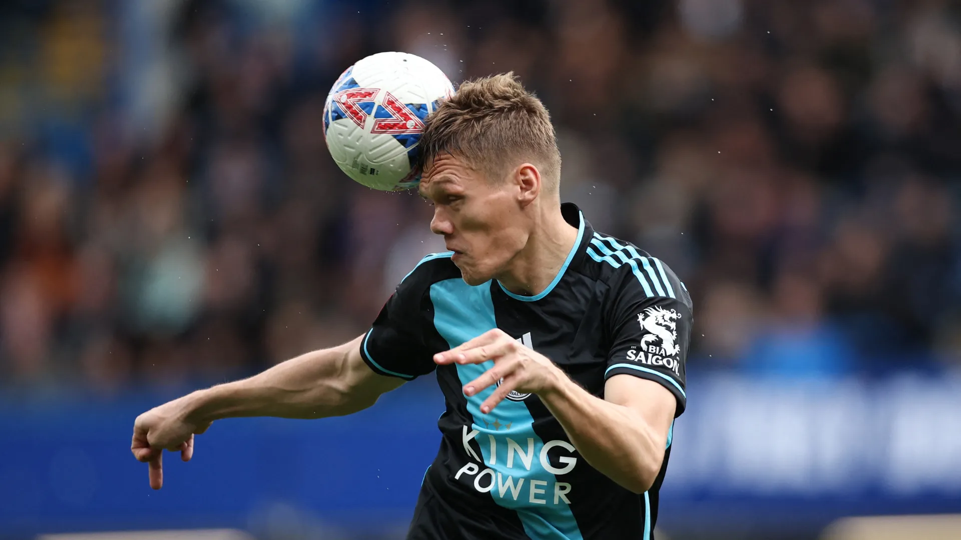 Hậu vệ Jannik Vestergaard của Leicester City