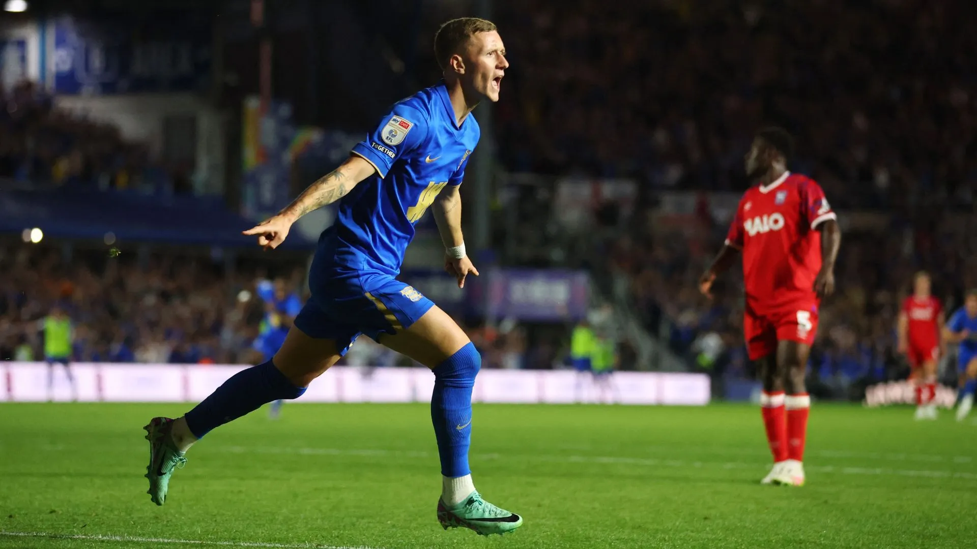 Jay Stansfield tại St Andrews của Birmingham City