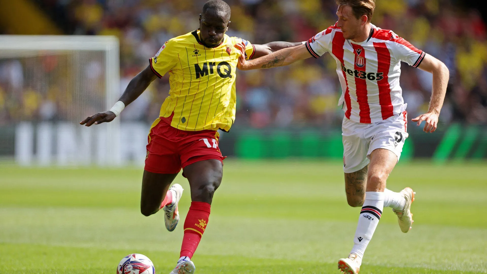 Tiền vệ Moussa Sissoko trong màu áo Watford