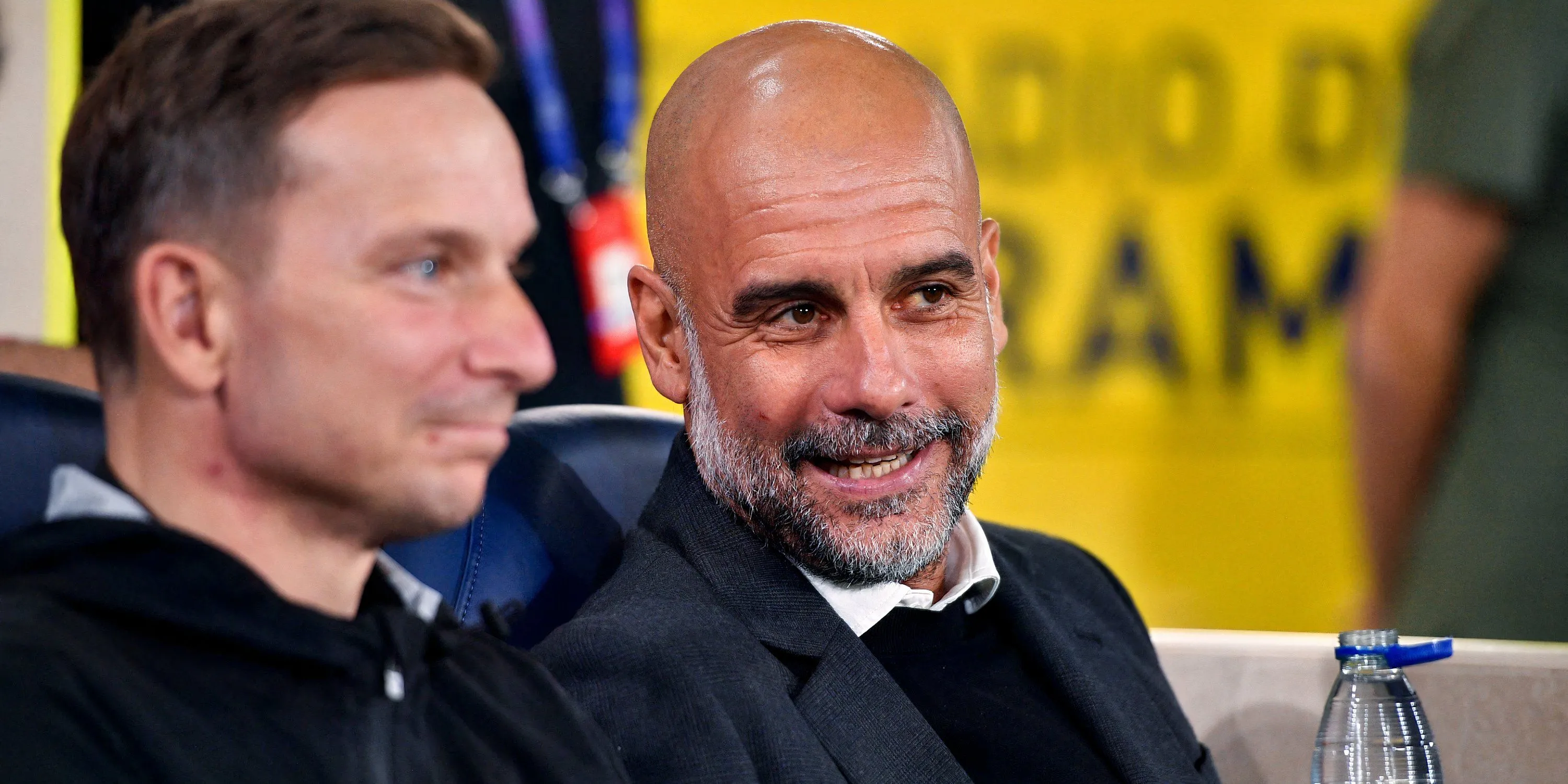 Cherki có thể giúp Erling Haaland trở nên 'bất khả chiến bại' tại Manchester City? 16 Huấn luyện viên Pep Guardiola dẫn dắt Man City trên đường biên - bình luận về tài năng mới