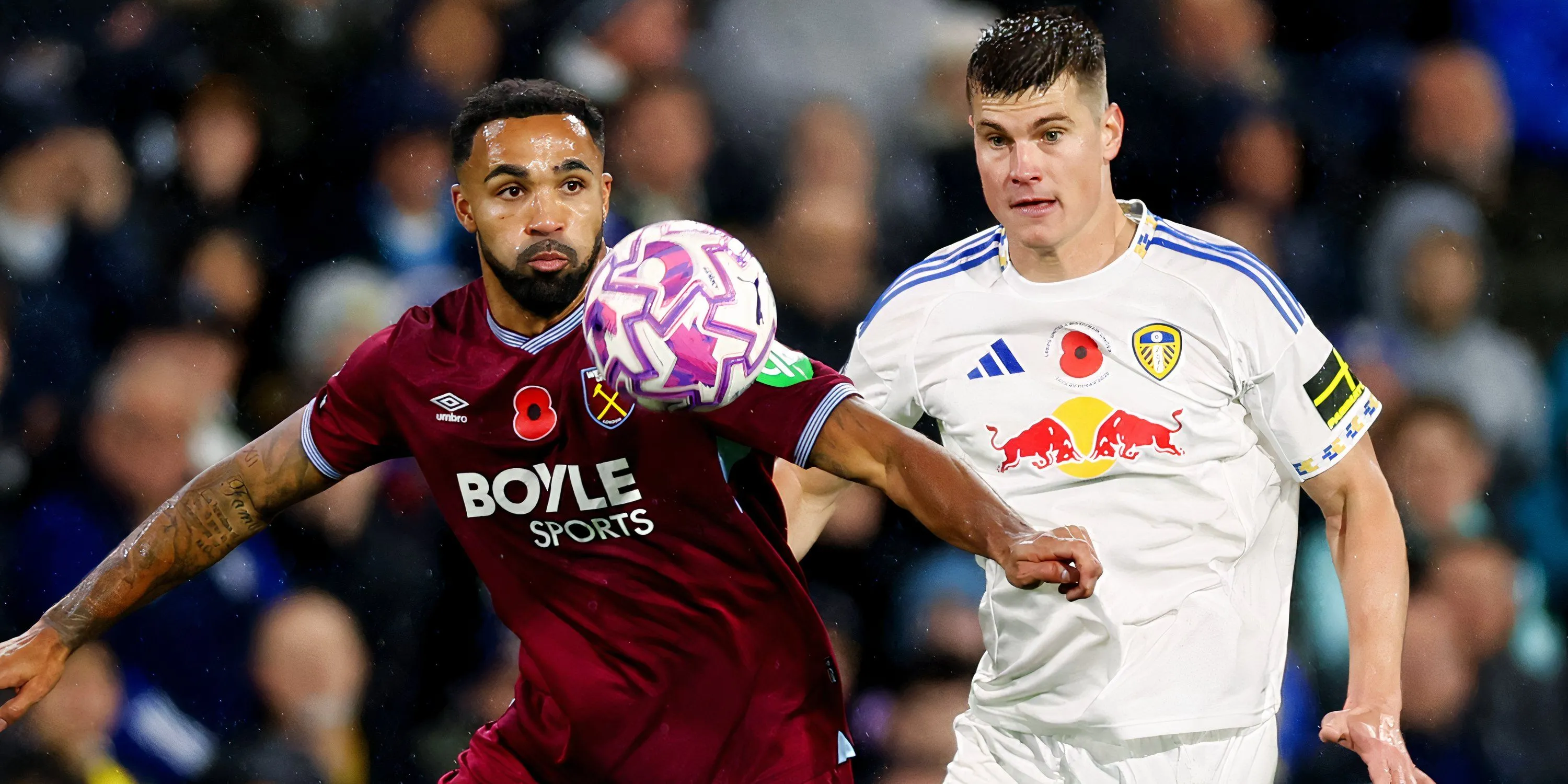 Leeds 2-1 West Ham: Joe Rodon và Jaka Bijol tỏa sáng 15 Jaka Bijol kèm chặt Callum Wilson trong trận ra mắt Premier League cho Leeds
