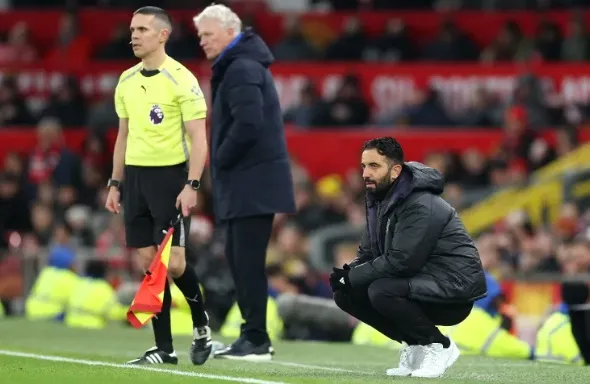 Amorim gây thất vọng khi không thể thắng Everton