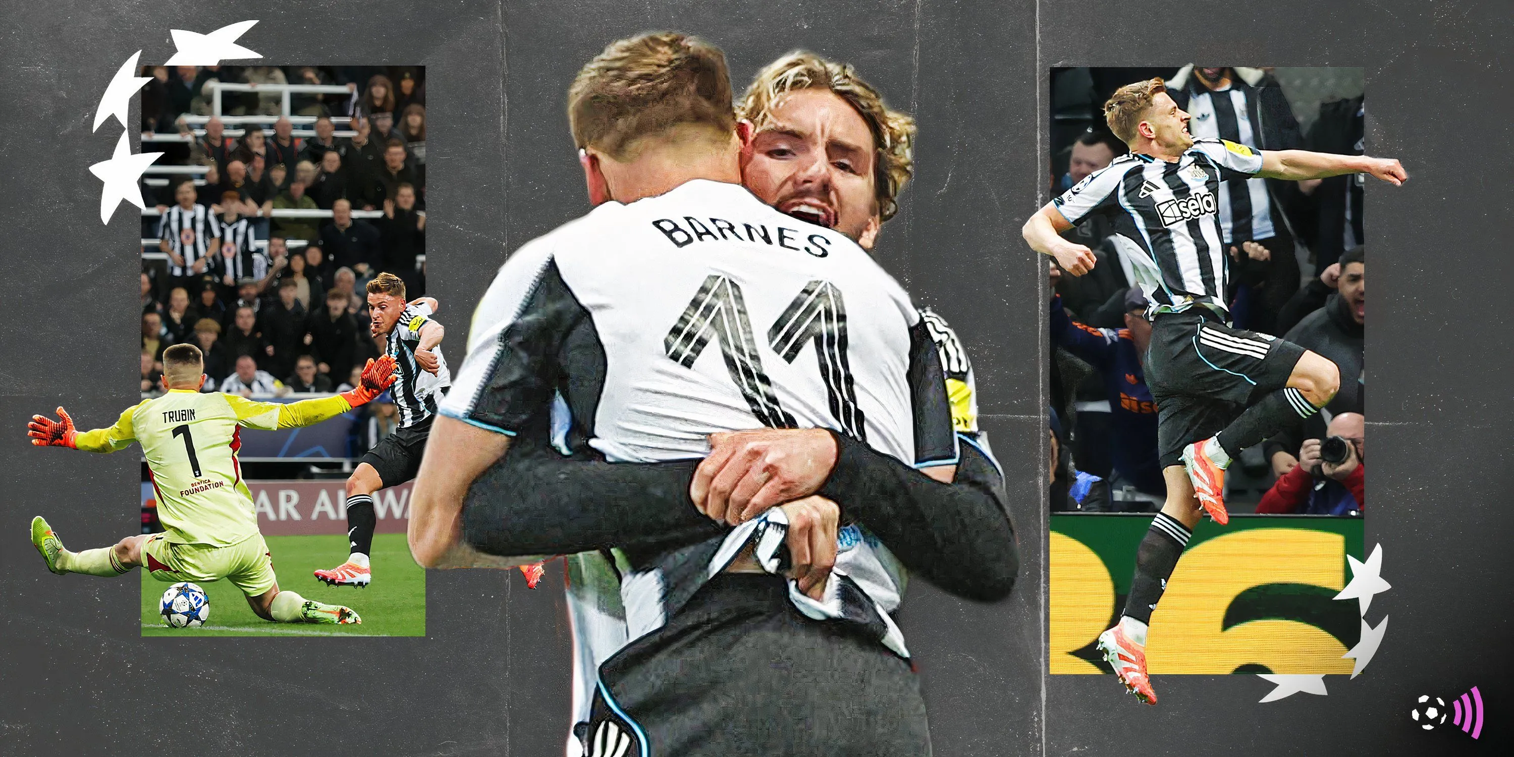 Harvey Barnes là vũ khí sắc bén từ ghế dự bị cho Newcastle United
